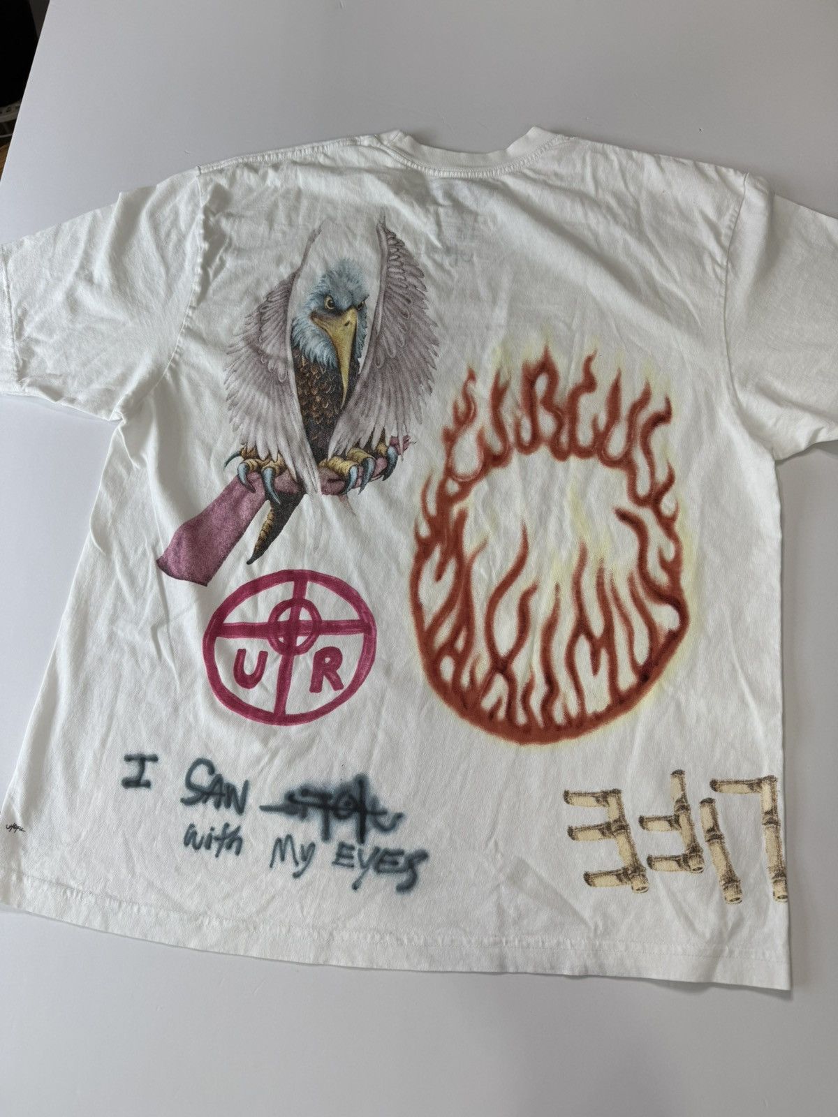 Travis Scott Travis Scott Graphic Tshirt Size US XL / EU 56 / 4 - 7 Thumbnail