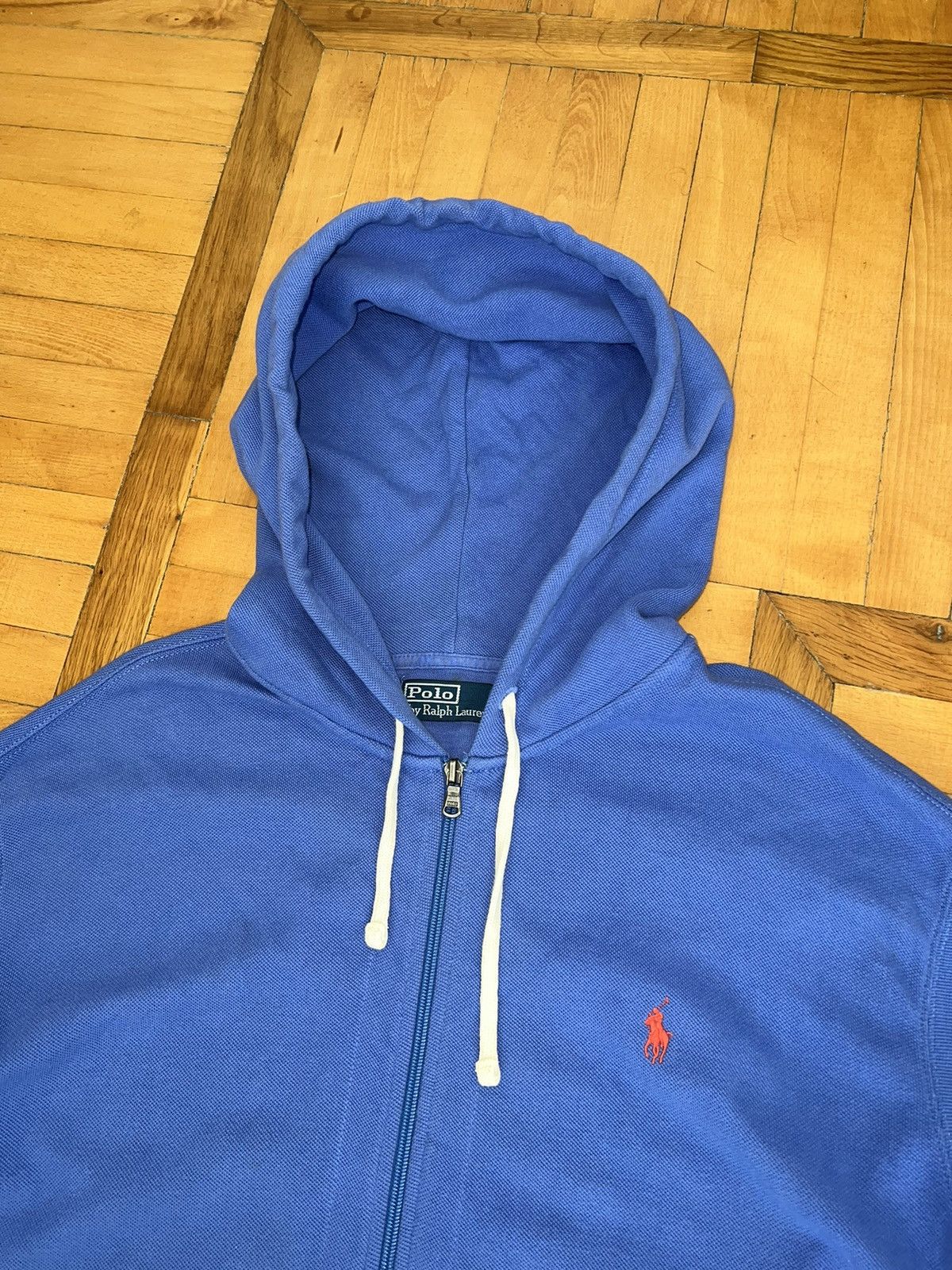 Polo Ralph Lauren × Vintage Vintage Polo Ralph Lauren zip hoodie Size US XL / EU 56 / 4 - 3 Thumbnail