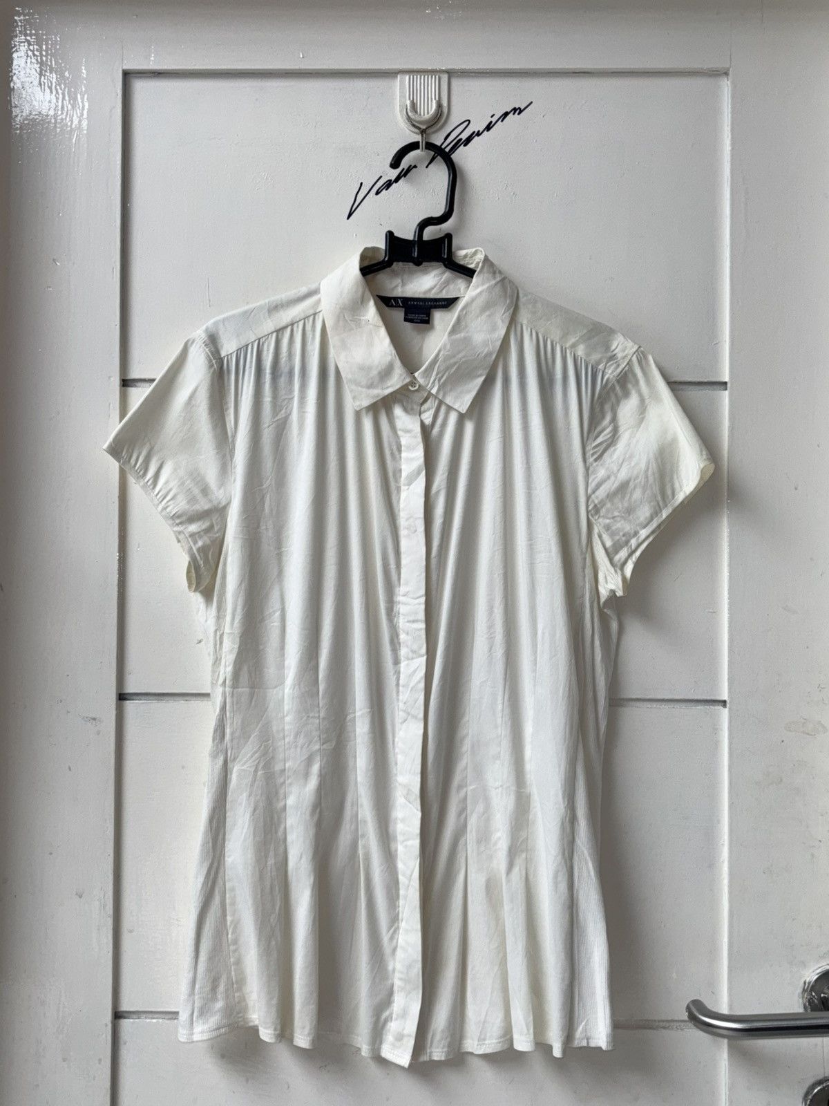 Armani Exchange ARMANI EXCHANGE White Shirt Size US XS / EU 42 / 0 - 11 Thumbnail
