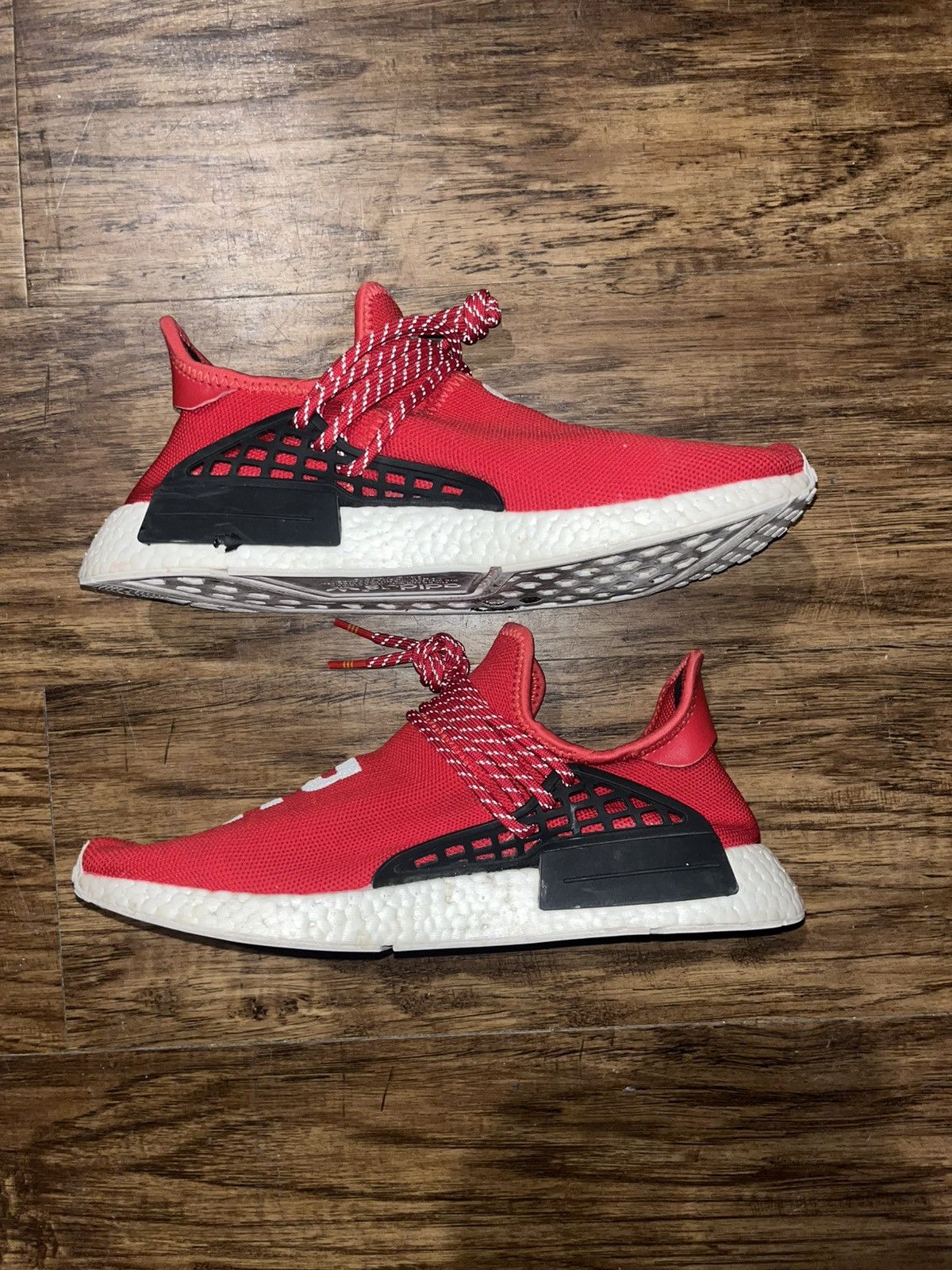 Adidas × Pharrell Human Race Scarlet Size US 9.5 / EU 42-43 - 6 Thumbnail