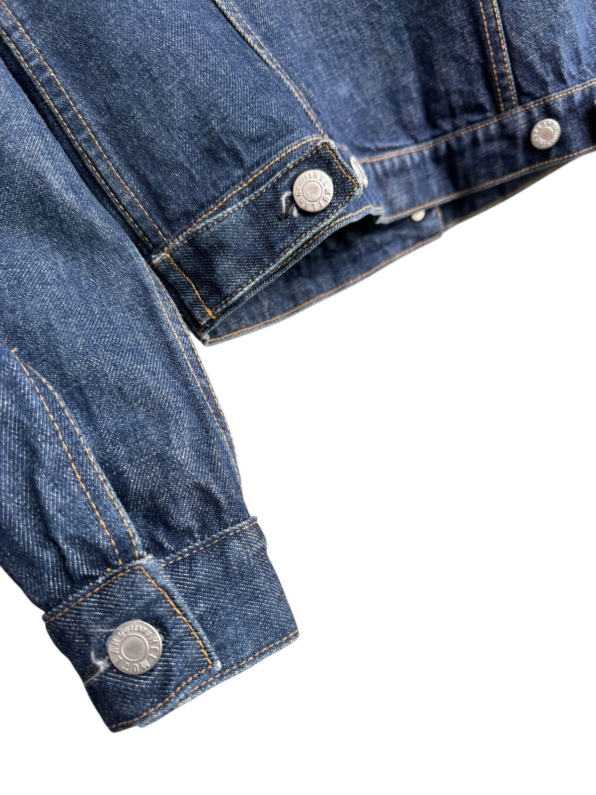 Designer × Helmut Lang Vintage 80s Helmut Lang Classic Denim Trucker jacket Size US XXS / EU 40 - 6 Thumbnail