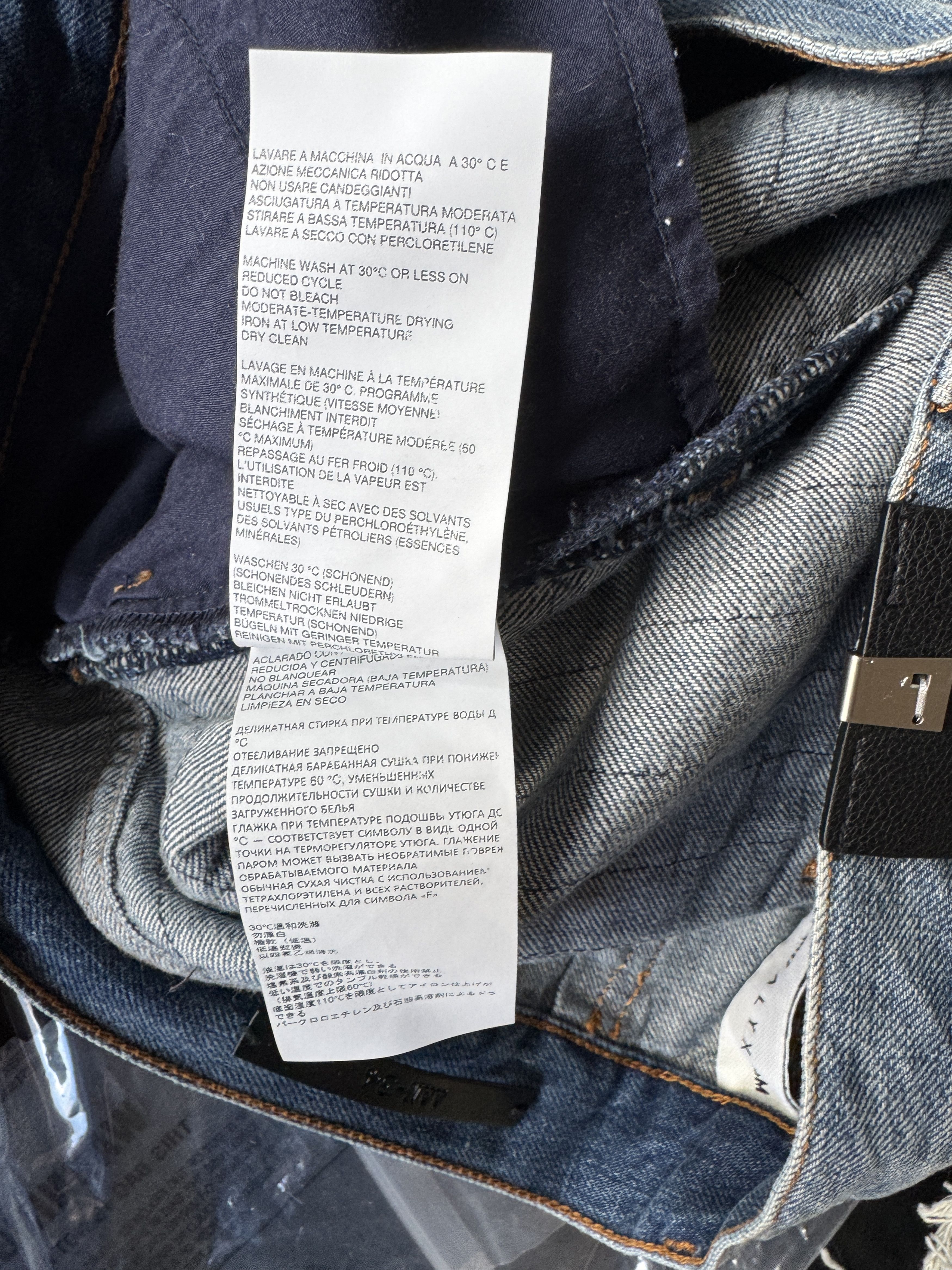 1017 ALYX 9SM × Blackmeans Distressed Shredded Blackmeans x Alyx Pants Size US 34 / EU 50 - 24 Thumbnail