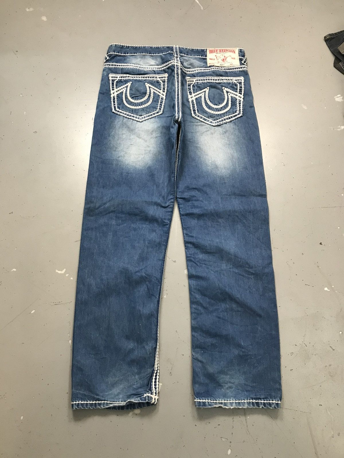 True Religion × Vintage TRUE RELIGION RICKY SUPER QT ORANGE