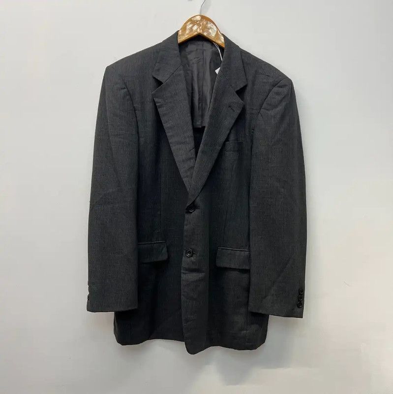 Valentino Gray Cotton Men's Jacket 0089