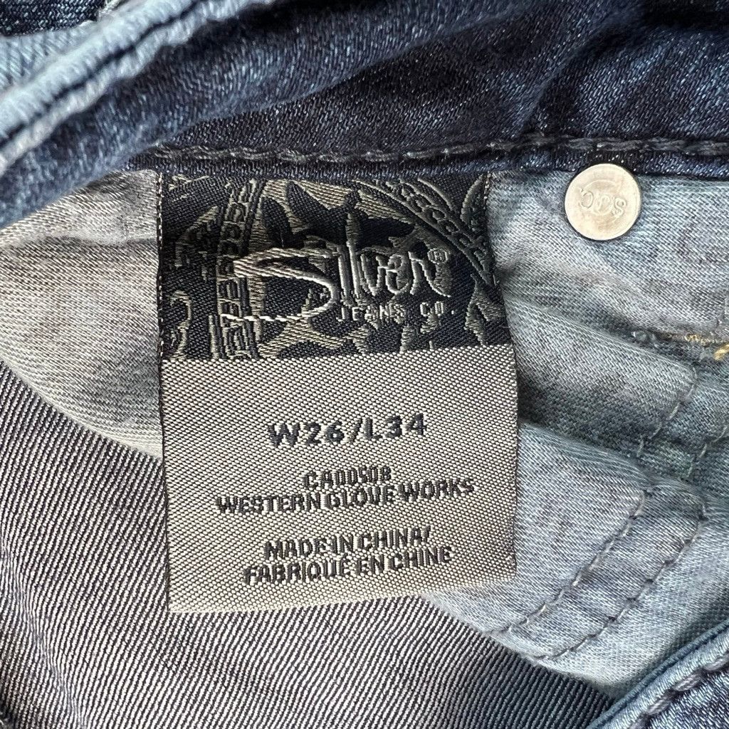 Silver Jeans Co. Silver Jeans Berkley Straight Leg Jeans Size 26x34 Low Rise Size 26" / US 2 / IT 38 - 4 Thumbnail