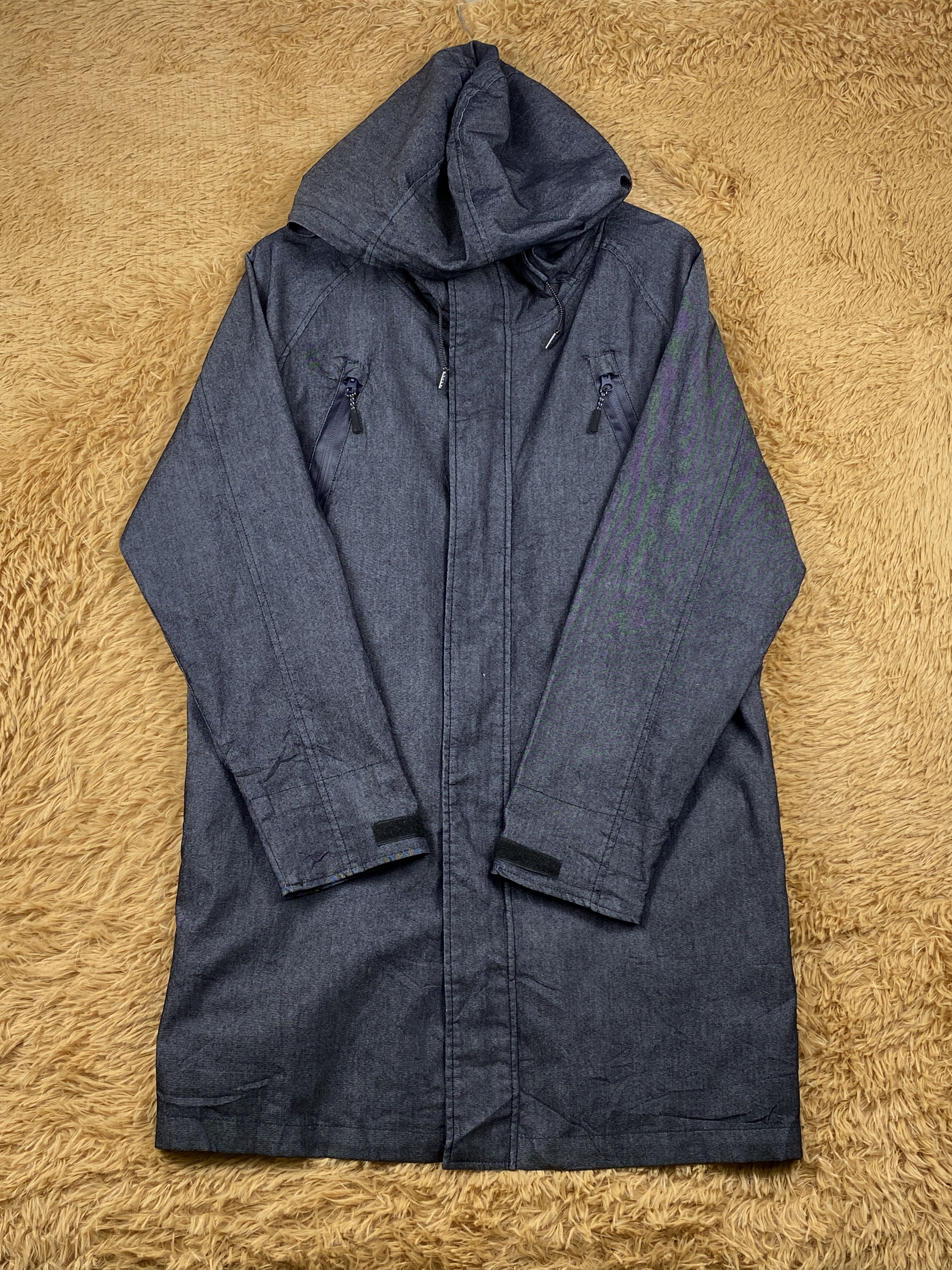 Japanese Brand Vintage Back Number Hoodie Long Jacket J1799 Size US M / EU 48-50 / 2 - 4 Thumbnail