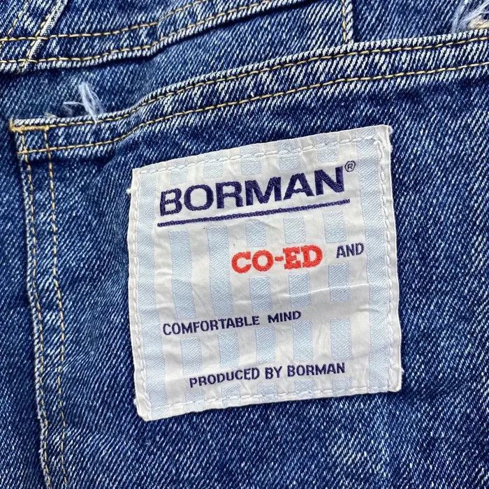 Japanese Brand Vtg BORMAN JAPANESE DENIM Indigo Season Jeans Pant Trouser Size 26" / US 2 / IT 38 - 8 Thumbnail