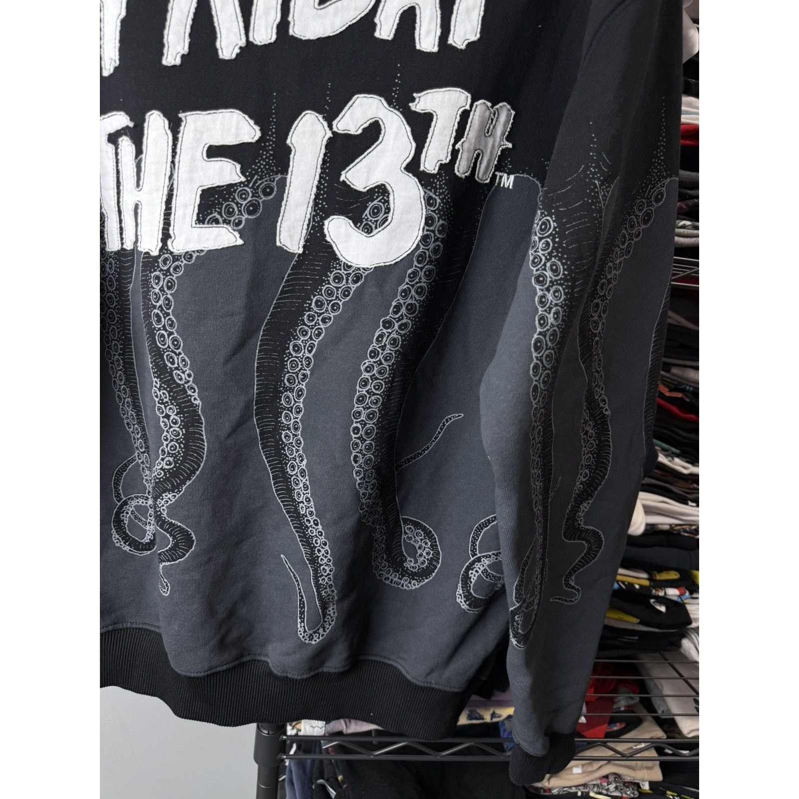 Octopus Crazy Octopus Friday The 13th Full Zip Printed Hoodie Horror Size US M / EU 48-50 / 2 - 13 Thumbnail
