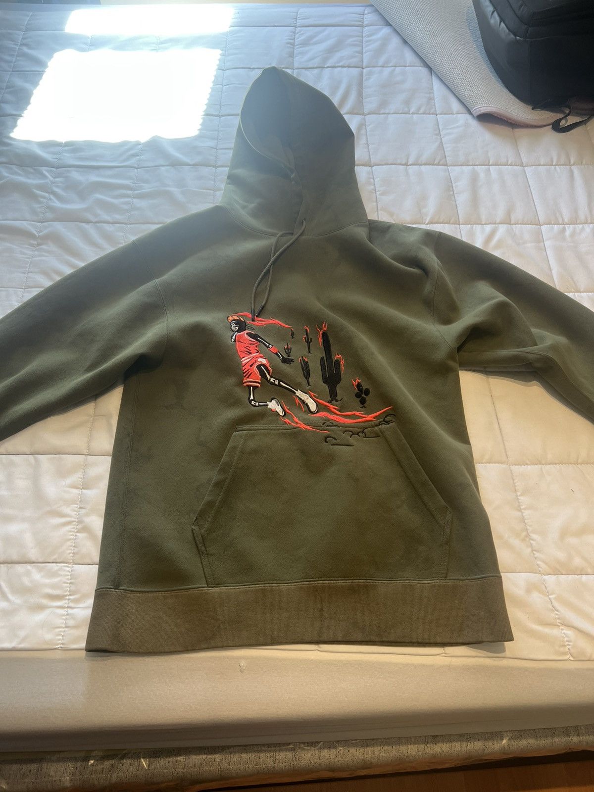 Nike × Travis Scott Travis Scott Jordan suede hoodie Size US S / EU 44-46 / 1 - 1 Thumbnail