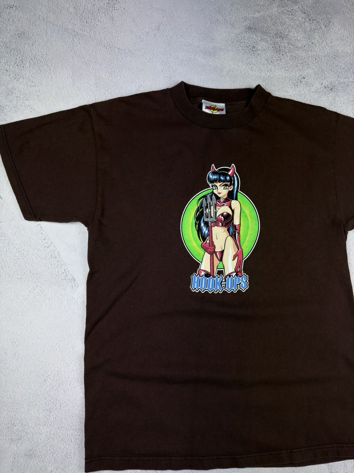 Hook-Ups Hook-Ups Skateboards T-Shirt Anime Devil Girl Print Men’s Size US M / EU 48-50 / 2 - 3 Thumbnail