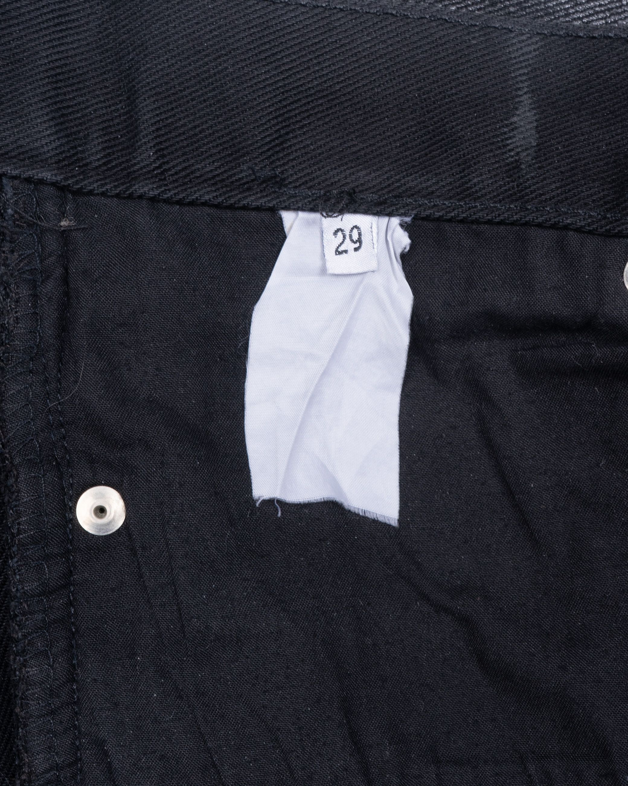 Helmut Lang Waxed Denim Pants Size US 29 - 4 Thumbnail