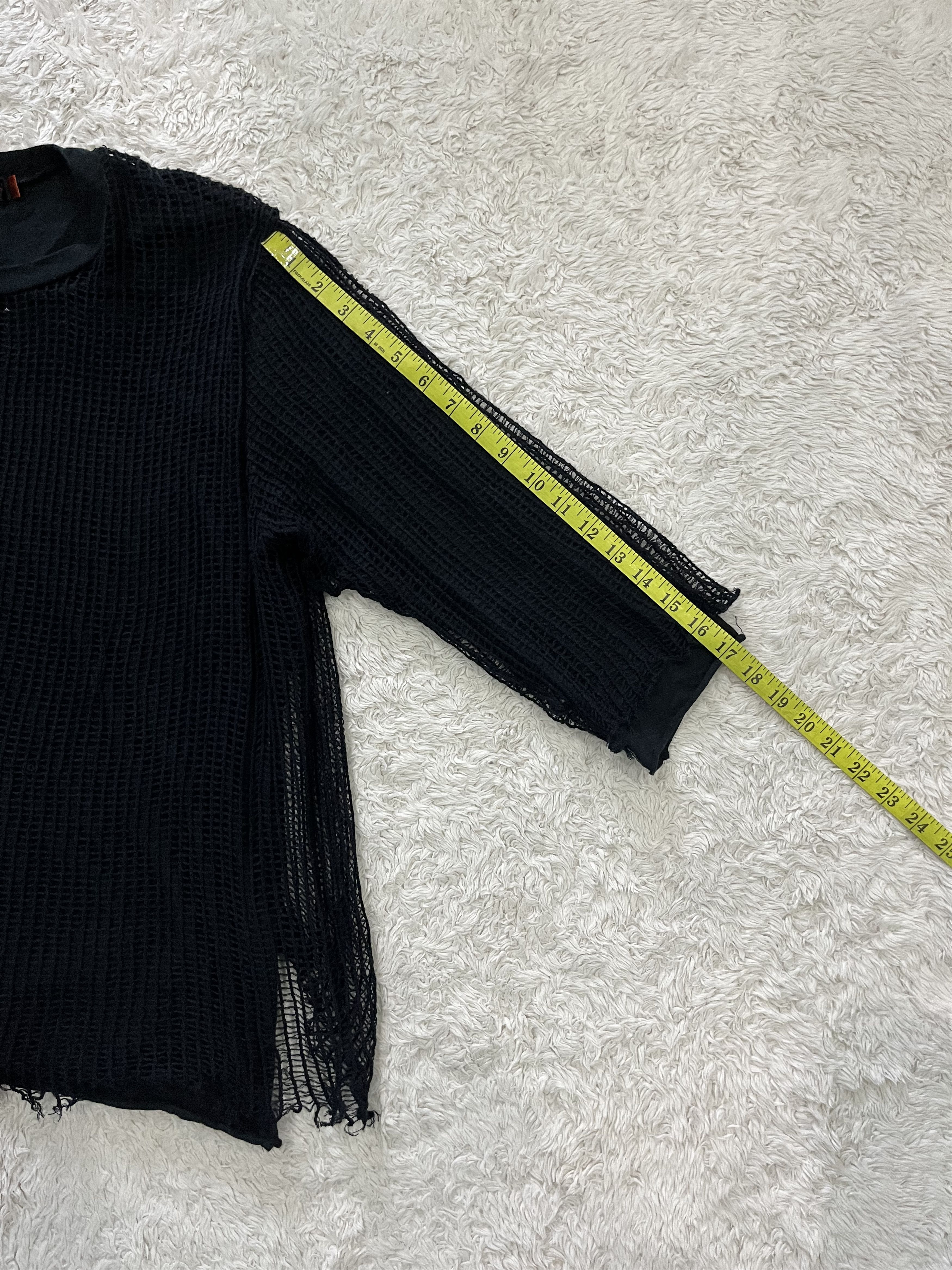 Undercover AW06 - 07 undercover mesh double layered shirt Size US M / EU 48-50 / 2 - 9 Thumbnail