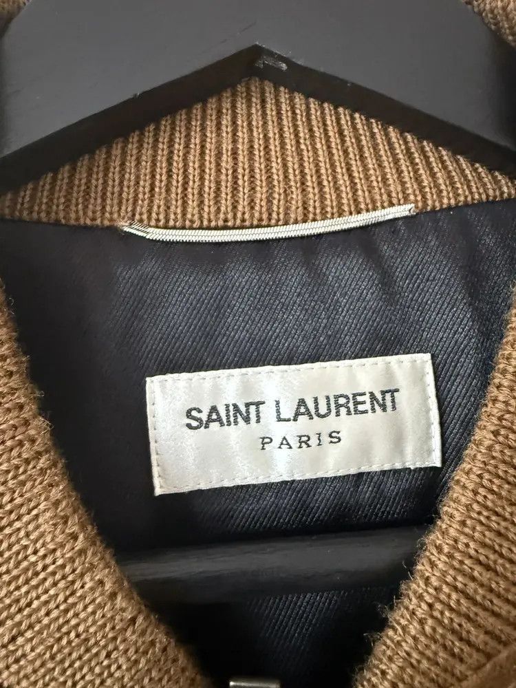 Saint Laurent Paris YSL Suede Teddy Jacket Size US XL / EU 56 / 4 - 9 Thumbnail