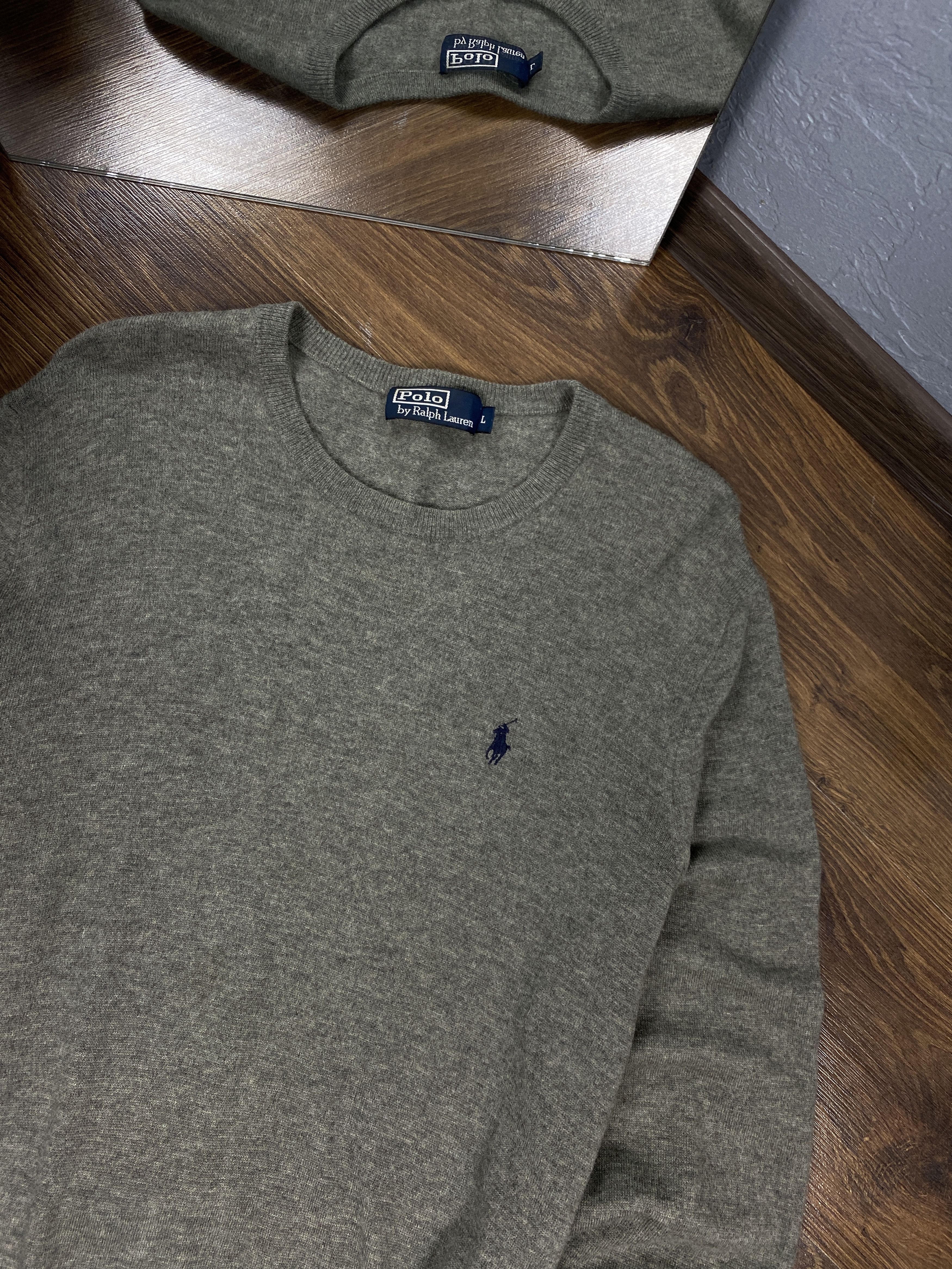 Polo Ralph Lauren Polo Ralph Lauren vintage 100% merino wool knit sweater Size US L / EU 52-54 / 3 - 2 Thumbnail