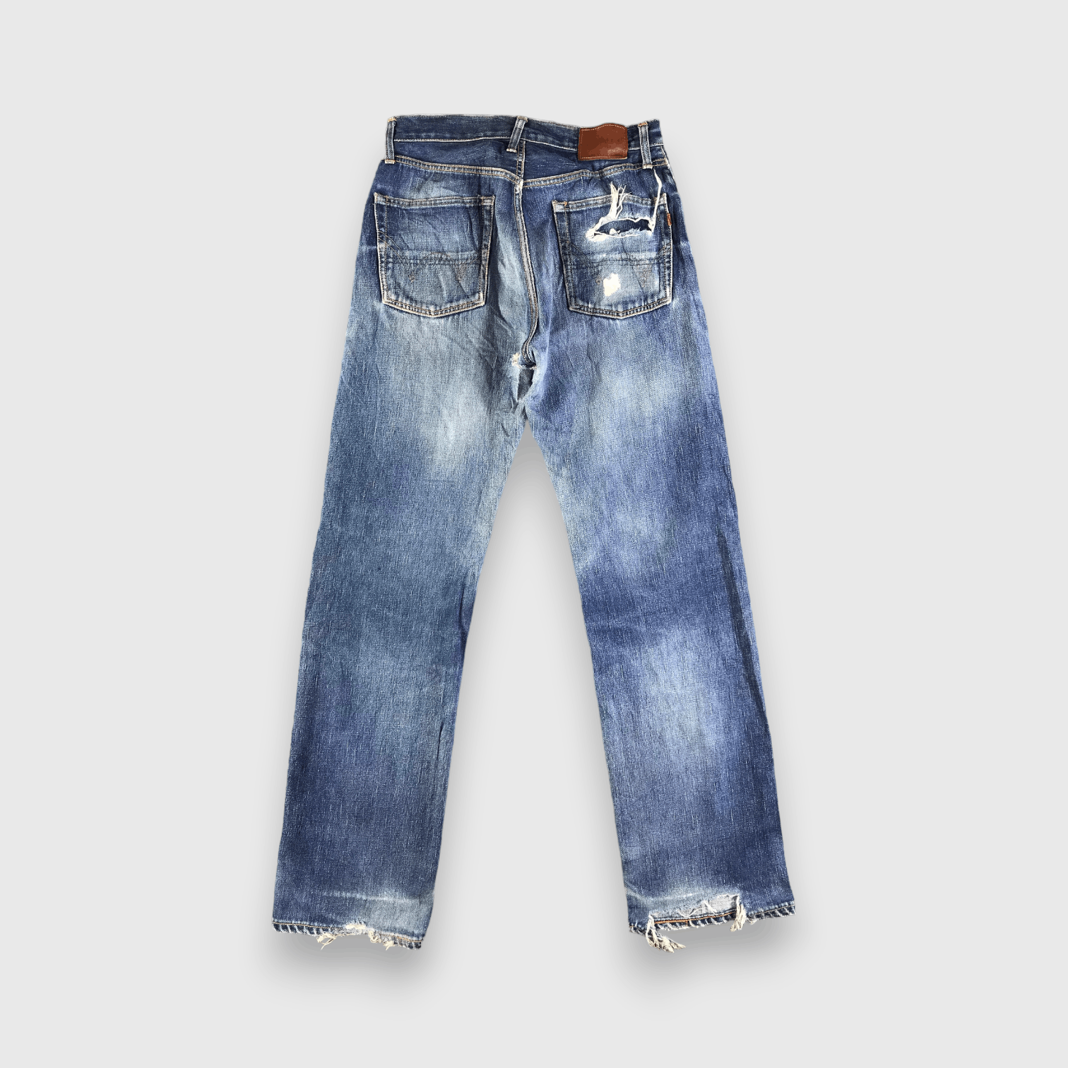 Edwin Vintage Blue Wash Edwin 505x Jeans-J3599 Size US 31 - 2 Thumbnail