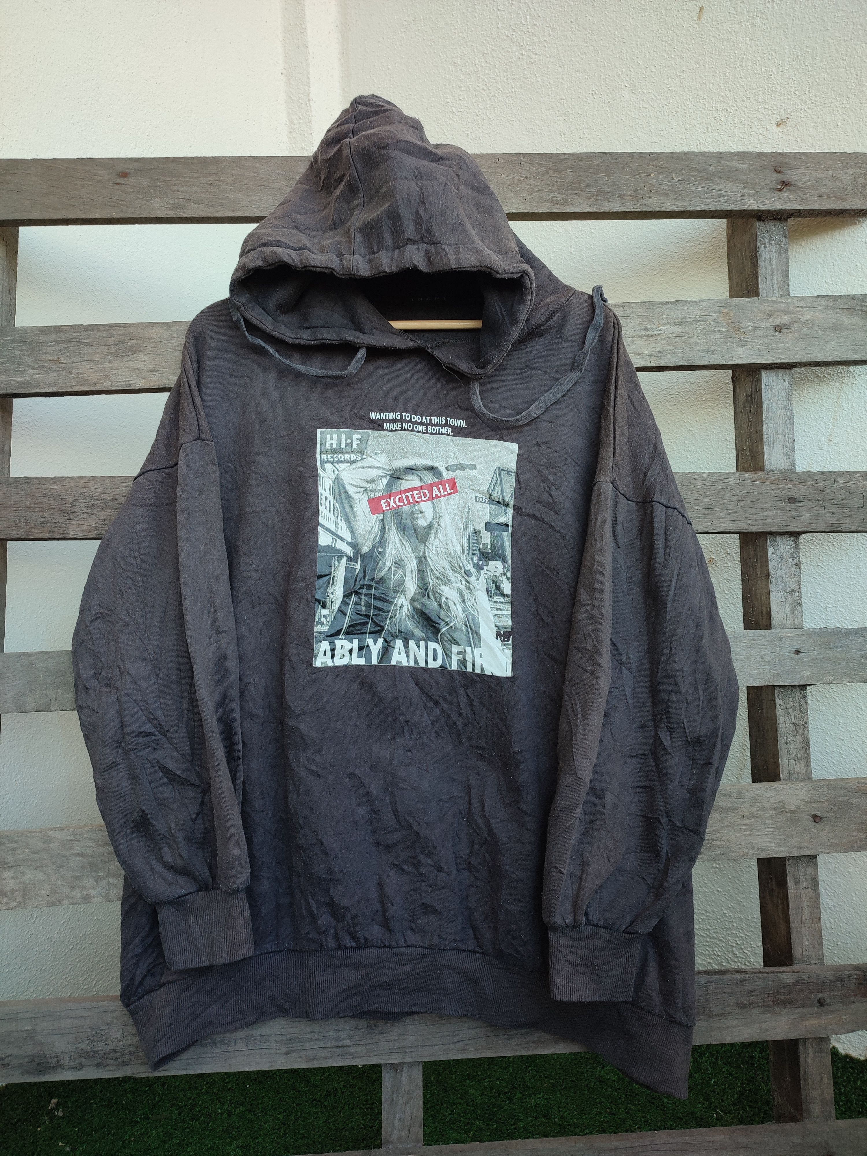 Japanese Brand Japanese Brand INGNI Naked Hoodies Vintage Size US XL / EU 56 / 4 - 1 Thumbnail