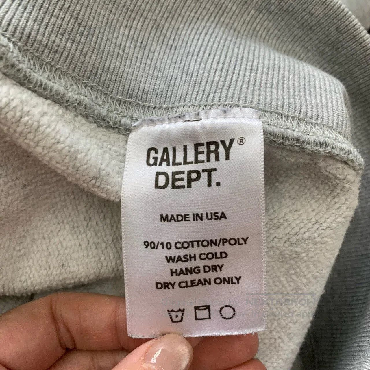 Gallery Dept. gray splatter hoodie from Gallery Dept. Size US XL / EU 56 / 4 - 7 Thumbnail