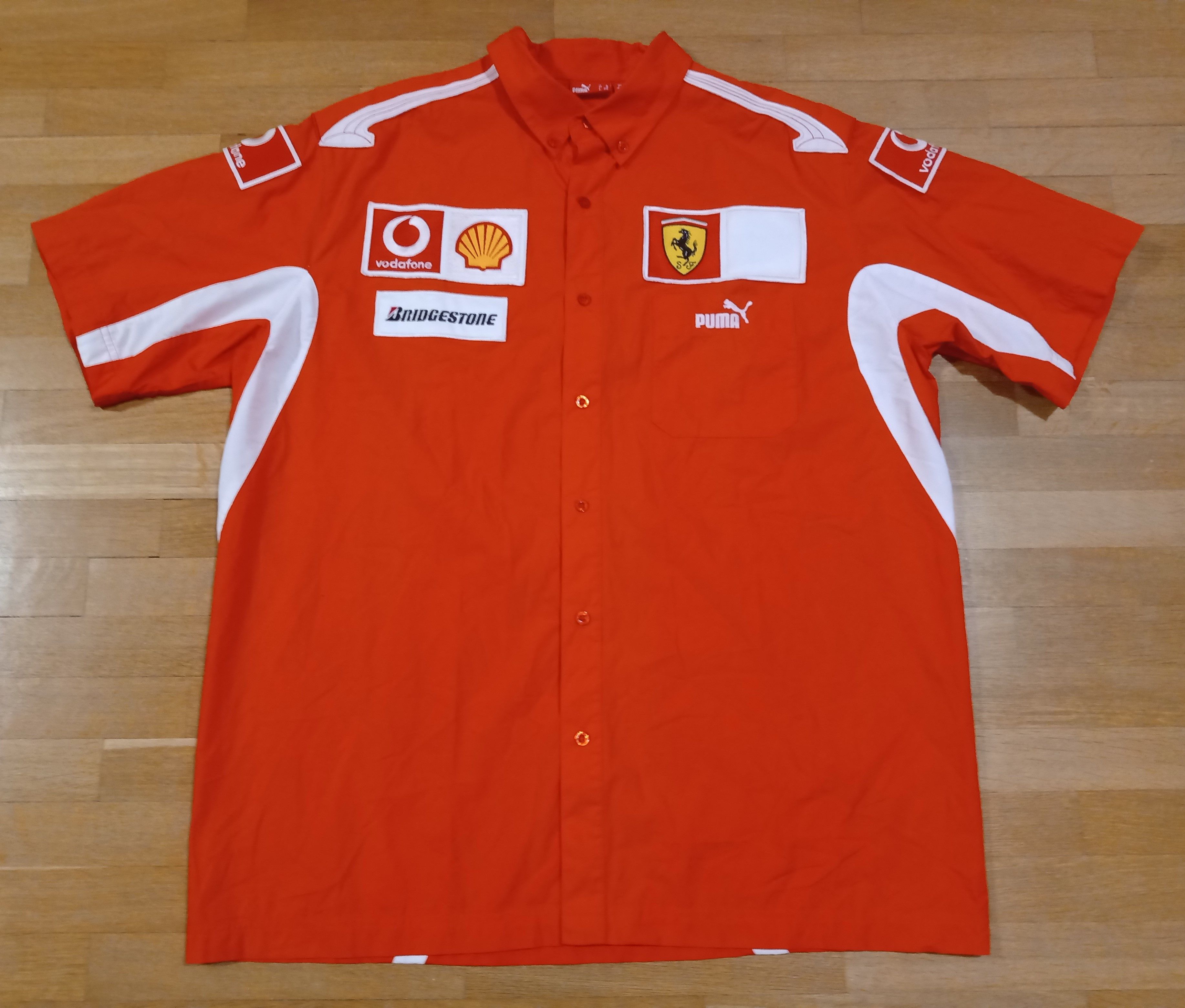Ferrari × Puma Ferrari x Puma Scuderia Formula One F1 Racing Shirt Size US XL / EU 56 / 4 - 1 Thumbnail