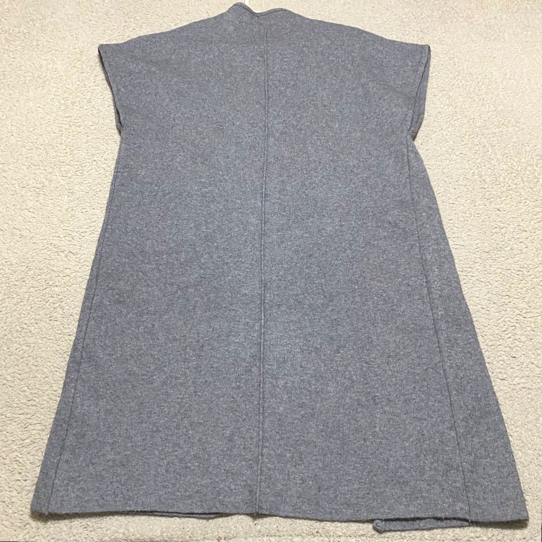 Anthropologie Anthropologie Akemi + Kin Sweater Women Small Gray Open Front Short Sleeve Knit Cardigan Bohemian 90s Style Mens Womens Size S / US 4 / IT 40 - 2 Thumbnail