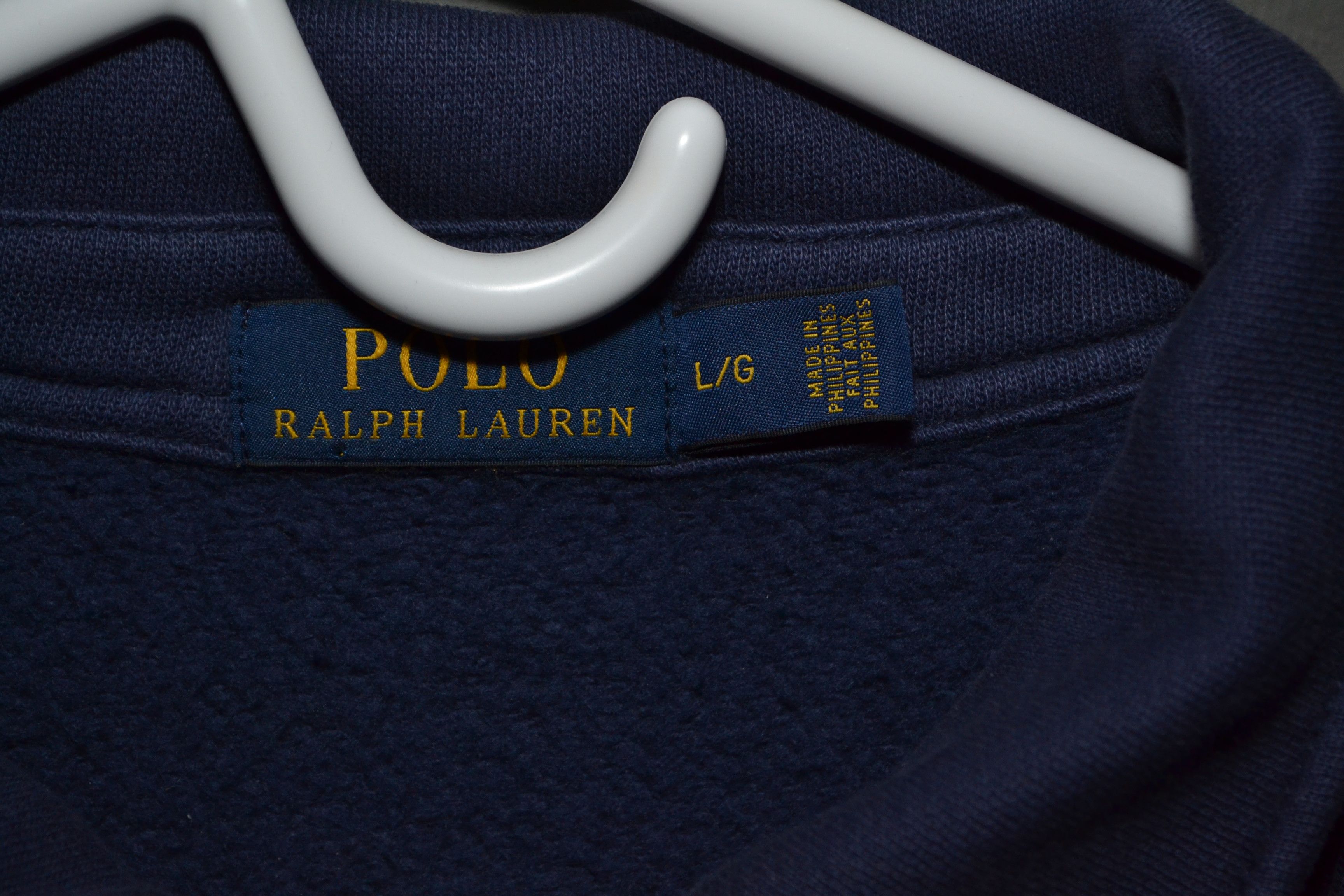 Polo Ralph Lauren Polo Ralph Lauren Half Zip Split Pocket Olympic Sweatshirt Size US L / EU 52-54 / 3 - 3 Thumbnail