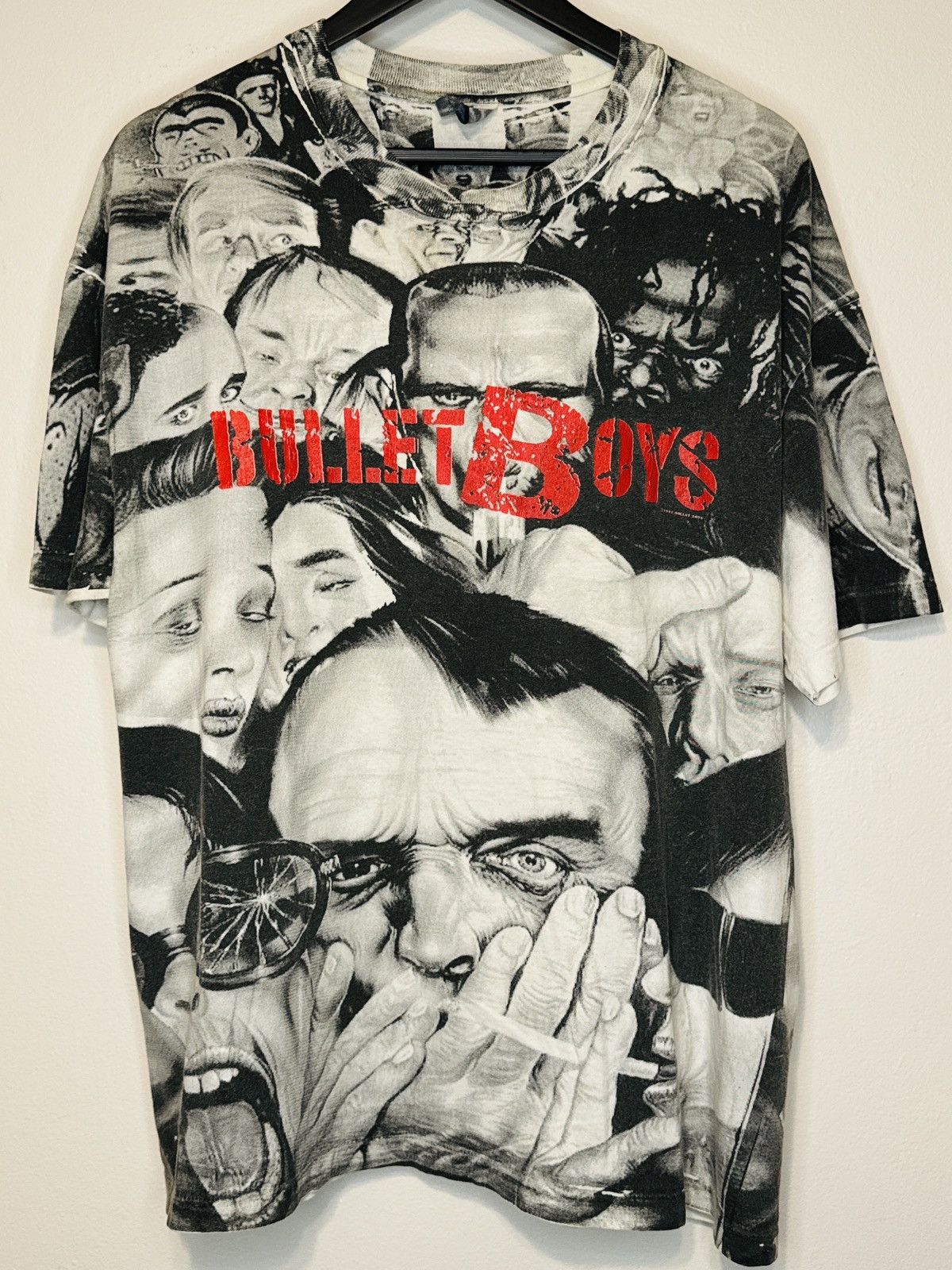 Band Tees × Vintage Vintage 1991 Bullet Boys Freak Show AOP T Shirt Size XL Size US XL / EU 56 / 4 - 1 Thumbnail
