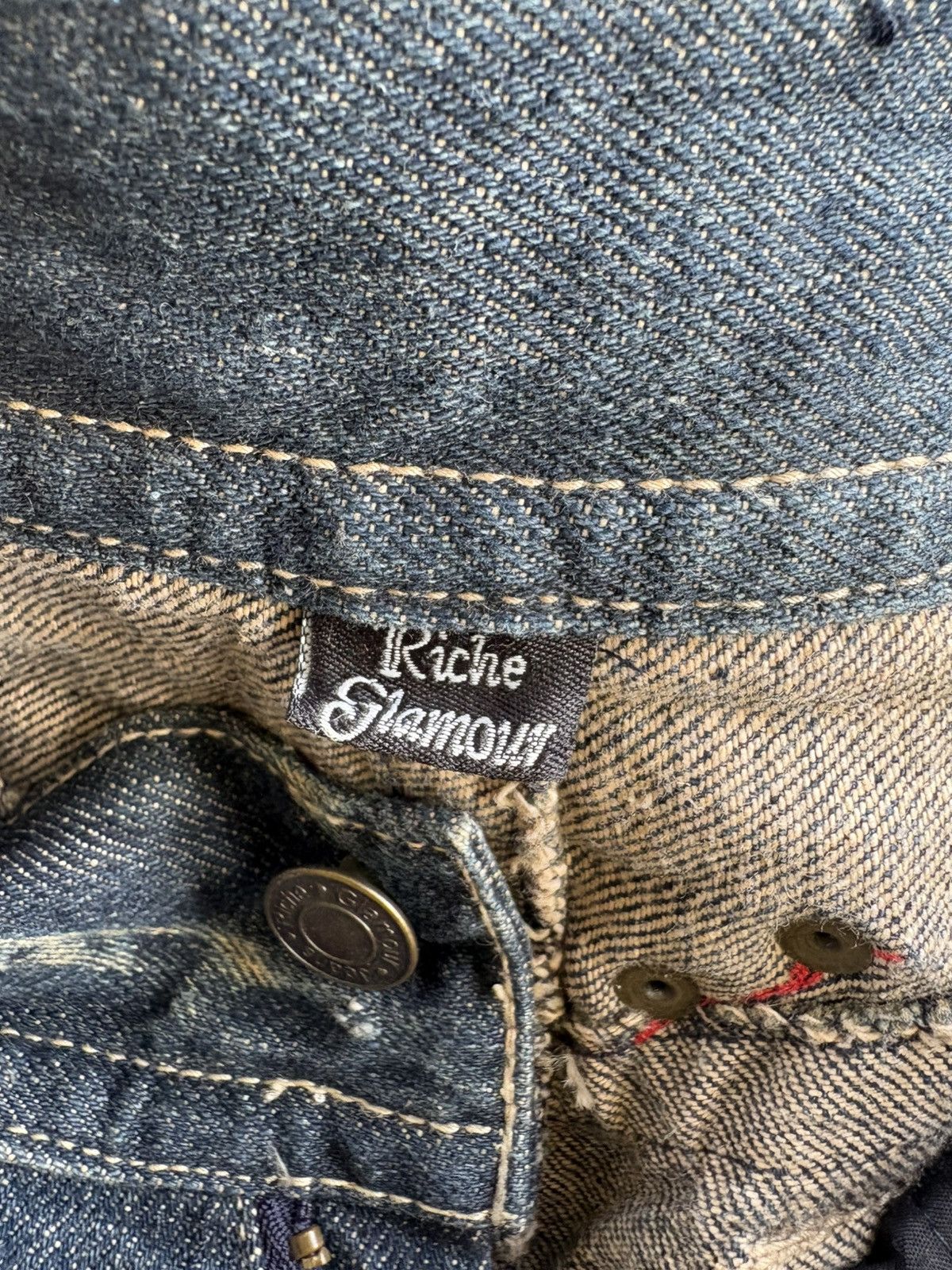 Japanese Brand Japanese Richer Glamour Streetwear Jeans Flared Denim Size US 28 / EU 44 - 17 Thumbnail