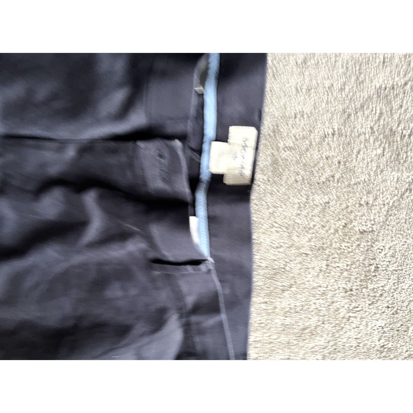 Dockers DOCKERS Athletic Fit Flat Front Navy Blue Dress Pants Men's 38x32 Size US 38 / EU 54 - 6 Thumbnail