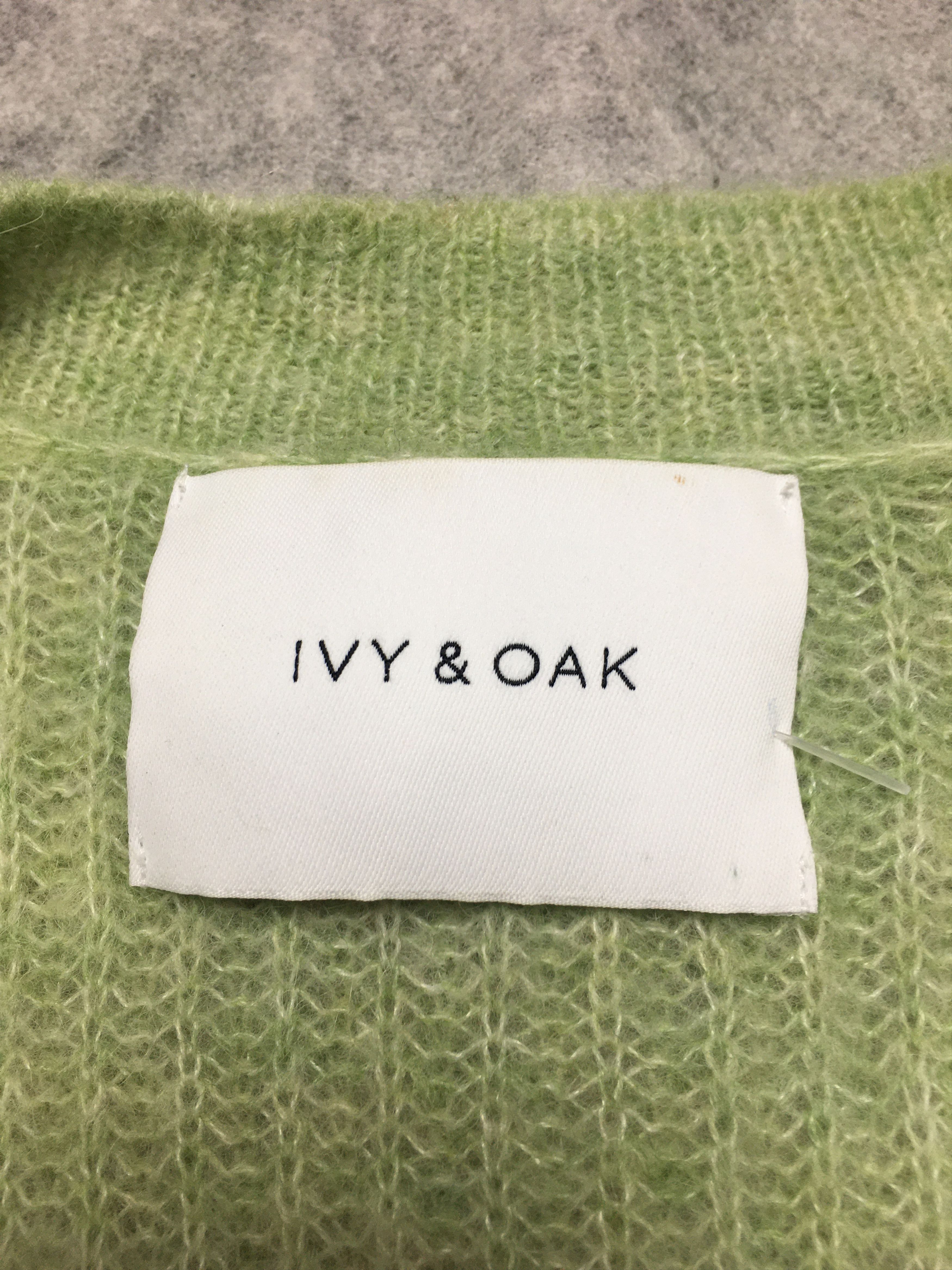 Other IVY & OAK Alpaca Wool Cardigan Light Green EU 36 Size S / US 4 / IT 40 - 9 Thumbnail