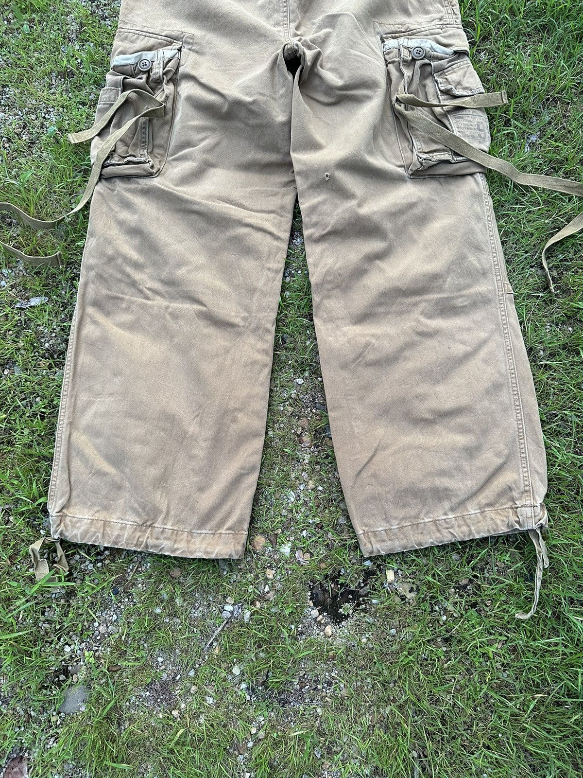 Abercrombie & Fitch SICKS🔥ABERCROMBIE MULTIPOCKET BONDAGE PARACHUTE CARGO PANTS Size US 32 / EU 48 - 12 Thumbnail