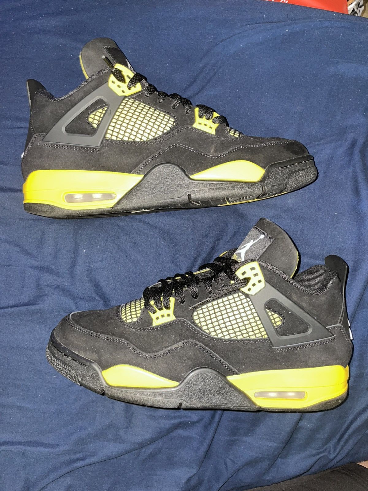 Jordan Brand Jordan 4 “Thunder 2023” Size US 12 / EU 45 - 1 Thumbnail