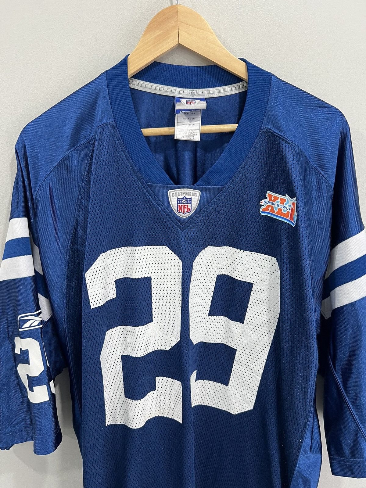 Reebok Vintage Indianapolis Colts Football Jersey Addai Size US XXL / EU 58 / 5 - 3 Thumbnail