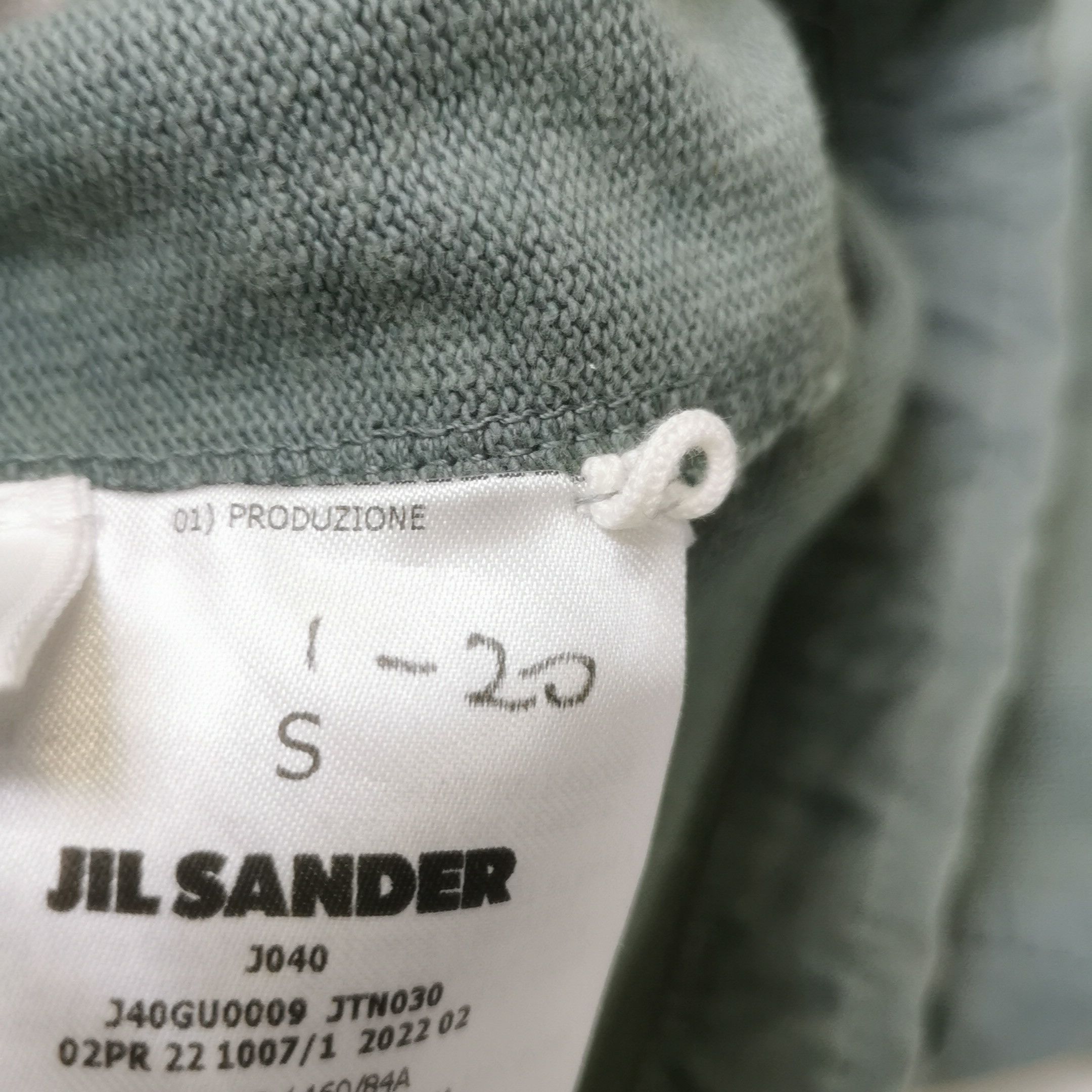 Jil Sander JIL SANDER JIL SANDER pure cotton hooded logo sweatshirt s Size US S / EU 44-46 / 1 - 9 Thumbnail