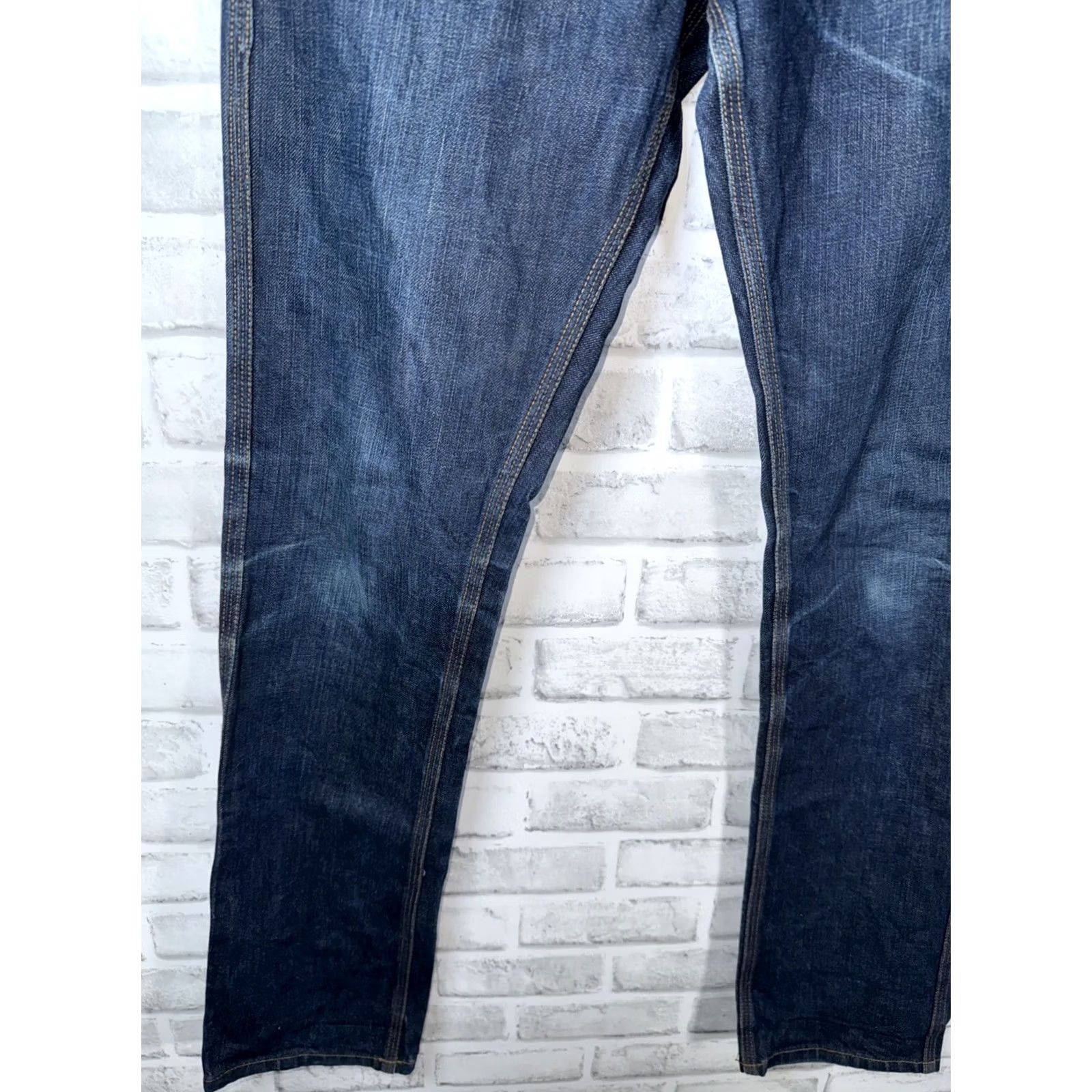 Topo Designs Topo Designs Men’s Blue Jeans Straight Denim Button Fly 28 x 33.5 USA Regular 5-Pocket Size US 28 / EU 44 - 5 Thumbnail