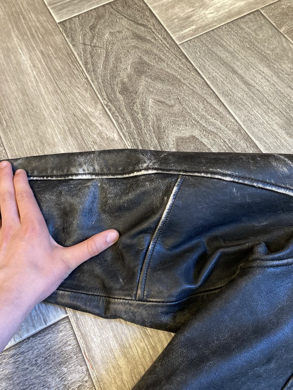 Harley Davidson × Vintage 1993 Harley Davidson vintage leather jacket racing Size US L / EU 52-54 / 3 - 18 Thumbnail