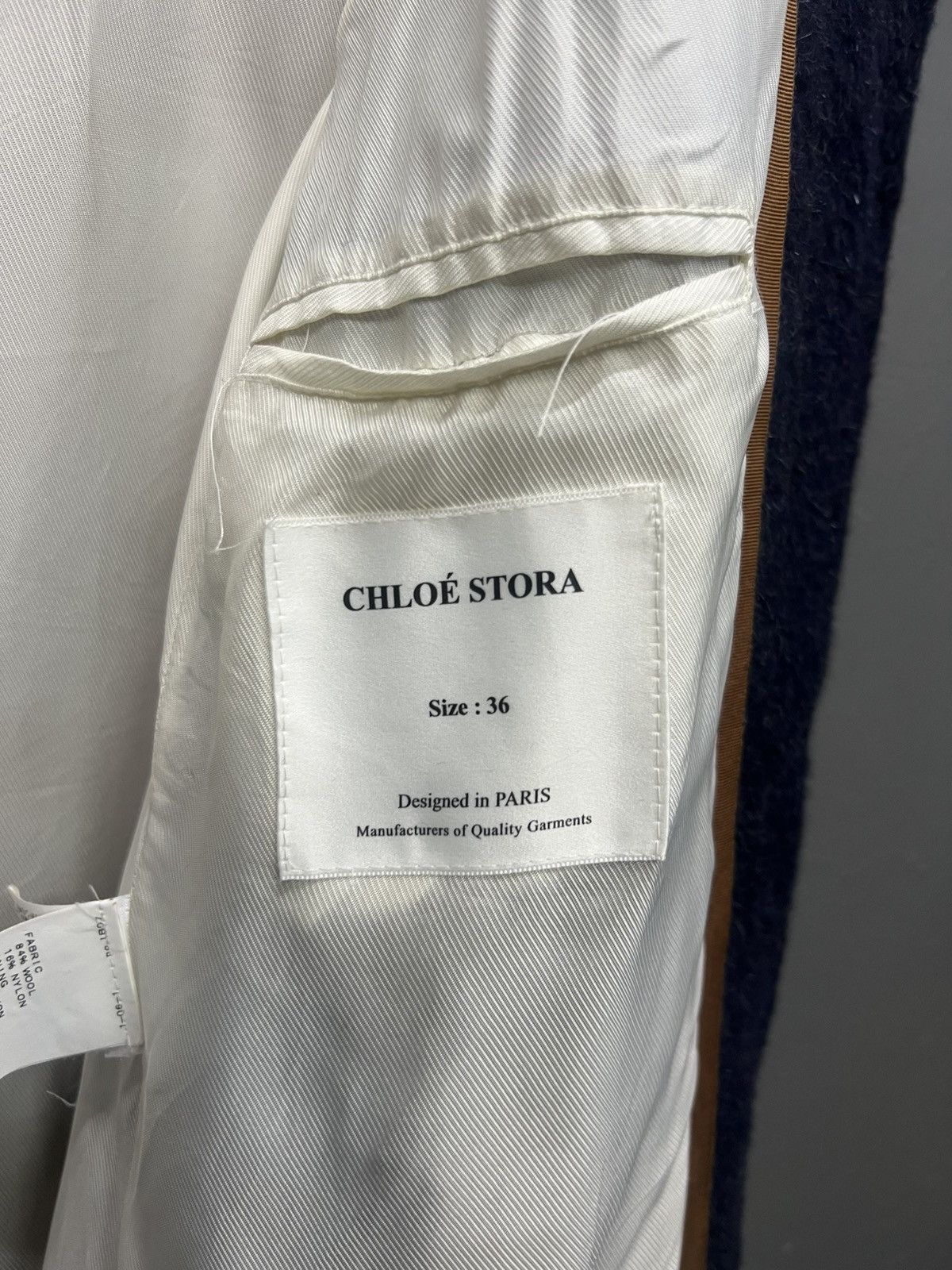 Chloe Chloe Stora Wool Long Coat Made In Romania Size M / US 6-8 / IT 42-44 - 7 Thumbnail