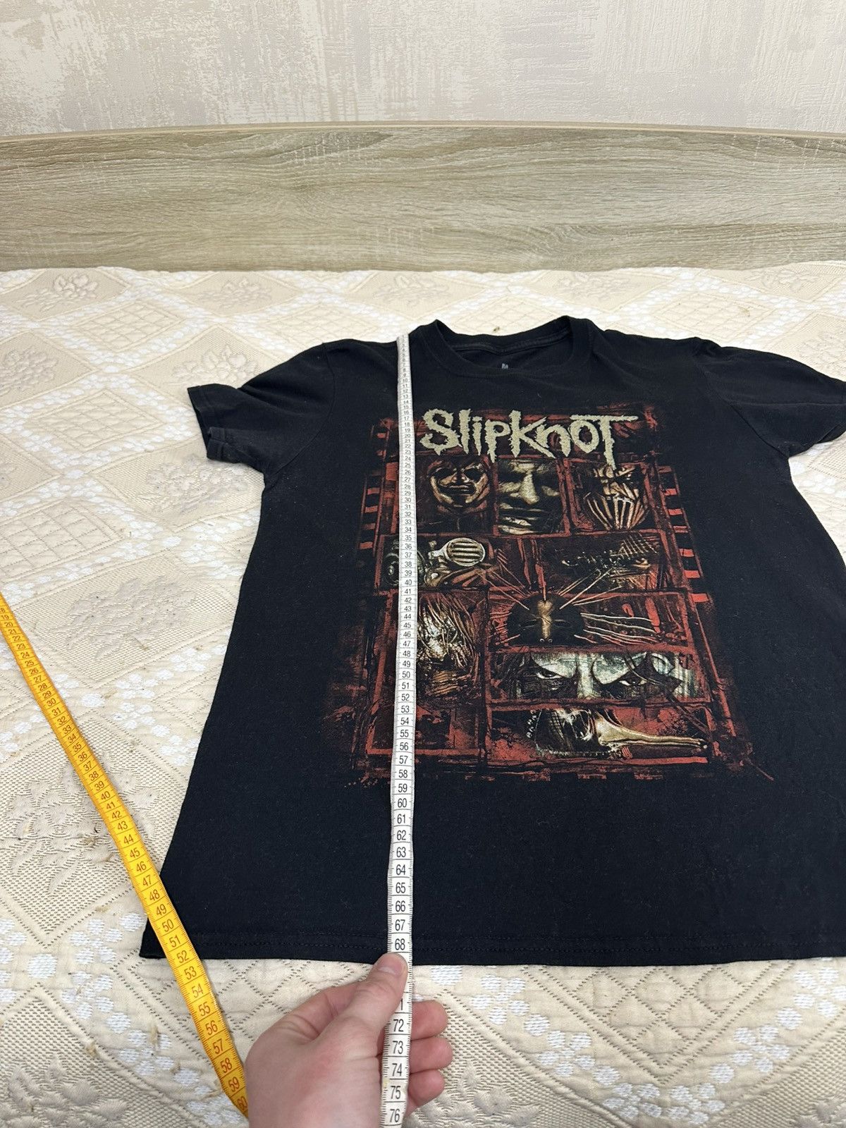 Band Tees 🔥 Vintage 2017 Slipknot Rock Band Tee Shirt Korn Tour Size US M / EU 48-50 / 2 - 9 Thumbnail