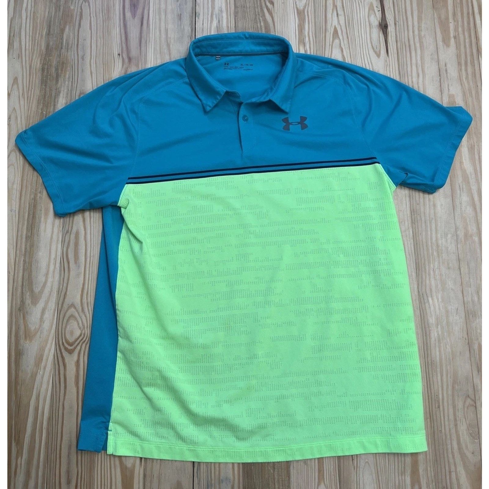 Under Armour Under Armour MEN XL UA Tour Calibrate Polo Heatgear Green Size US XL / EU 56 / 4 - 1 Thumbnail