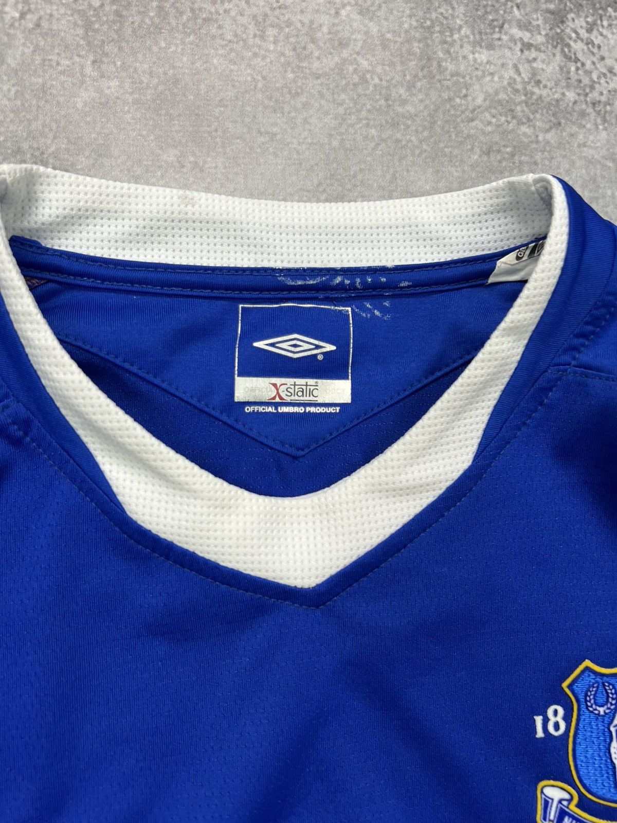 Umbro Everton Umbro 2004/2005 Home Kit Soccer Jersey Longsleeve Size US S / EU 44-46 / 1 - 4 Thumbnail