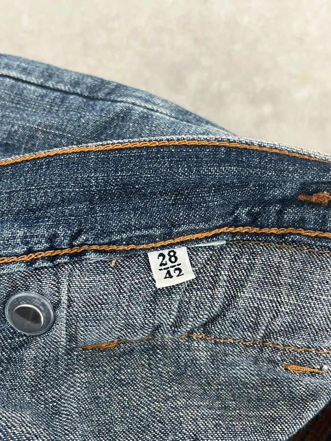 Dolce & Gabbana SS2004 Dolce & Gabbana Blue Technical Flared Denim Jeans Size US 32 / EU 48 - 10 Thumbnail