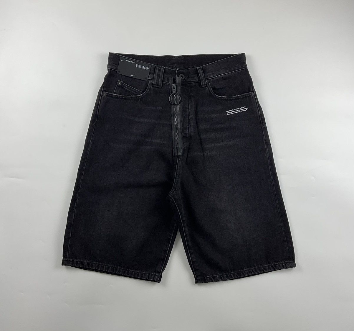 Off-White Off White Denim Short Size US 31 - 1 Thumbnail