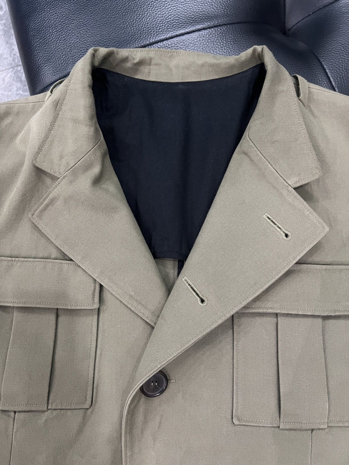 Balmain Balmain by Olivier Rousteing SS13 Four Pocket Asymmetric Mil Size US M / EU 48-50 / 2 - 5 Thumbnail