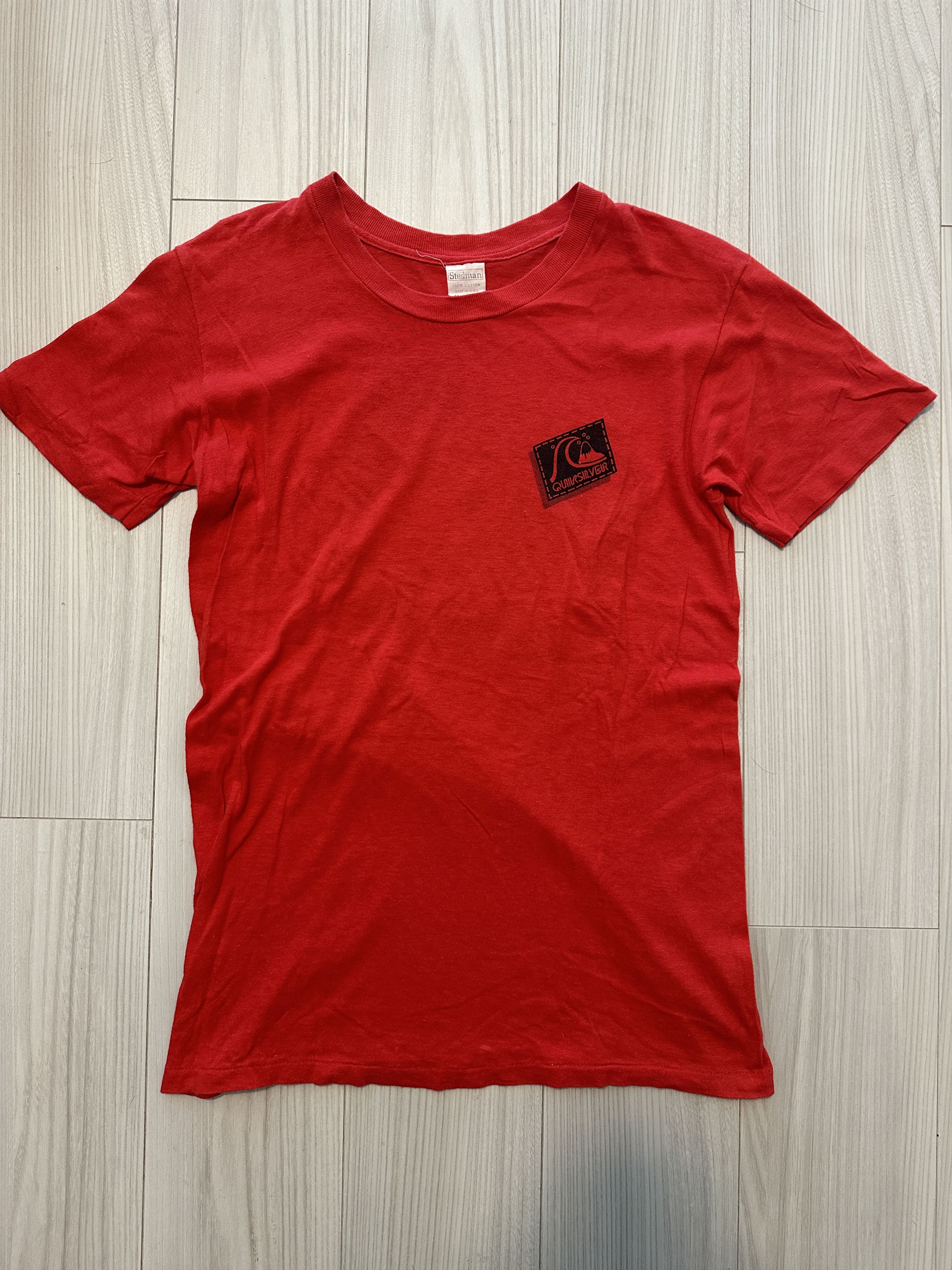 Quiksilver 70s Vintage Quicksilver Tshirt Size US M / EU 48-50 / 2 - 1 Thumbnail
