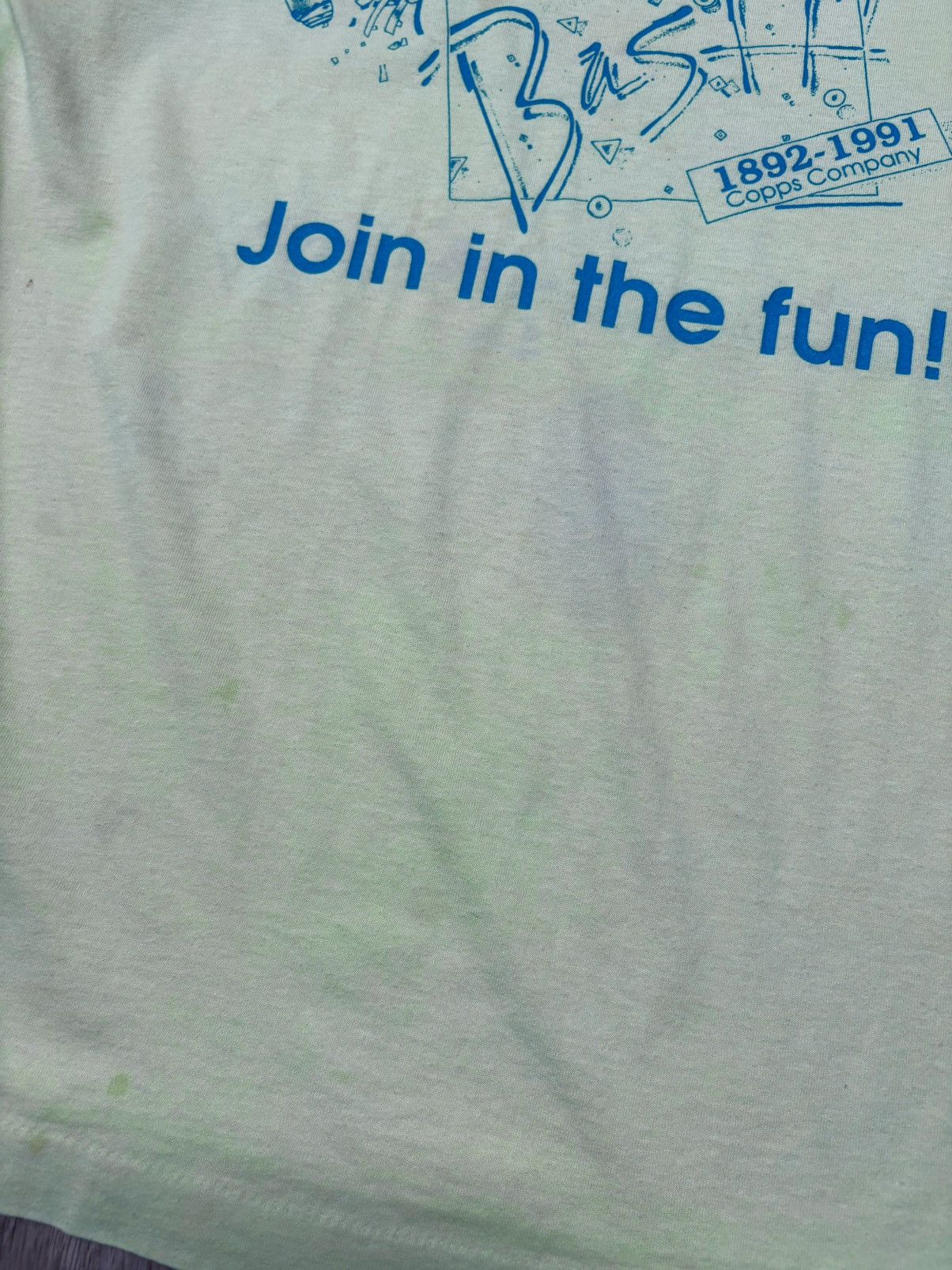 Vintage 80’s Copps Company 100th Anniversary Birthday Bash Vintage T Size US L / EU 52-54 / 3 - 5 Thumbnail