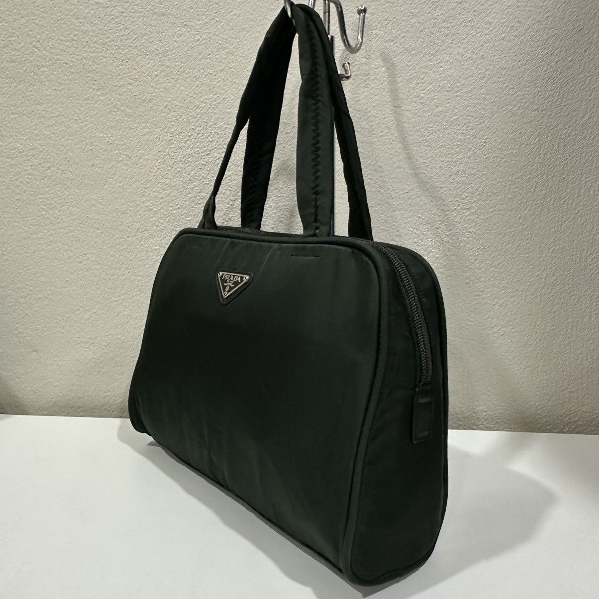Prada ‼️LASTDROP‼️ AUTHENTIC PRADA GREEN TESSUTO NYLON SHOULDER BAG Size ONE SIZE - 4 Thumbnail