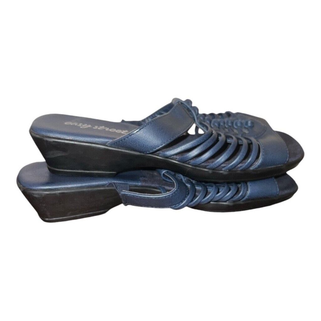 Other Easy Street womens sandals navy blue 8 Size US 8 / IT 38 - 5 Thumbnail