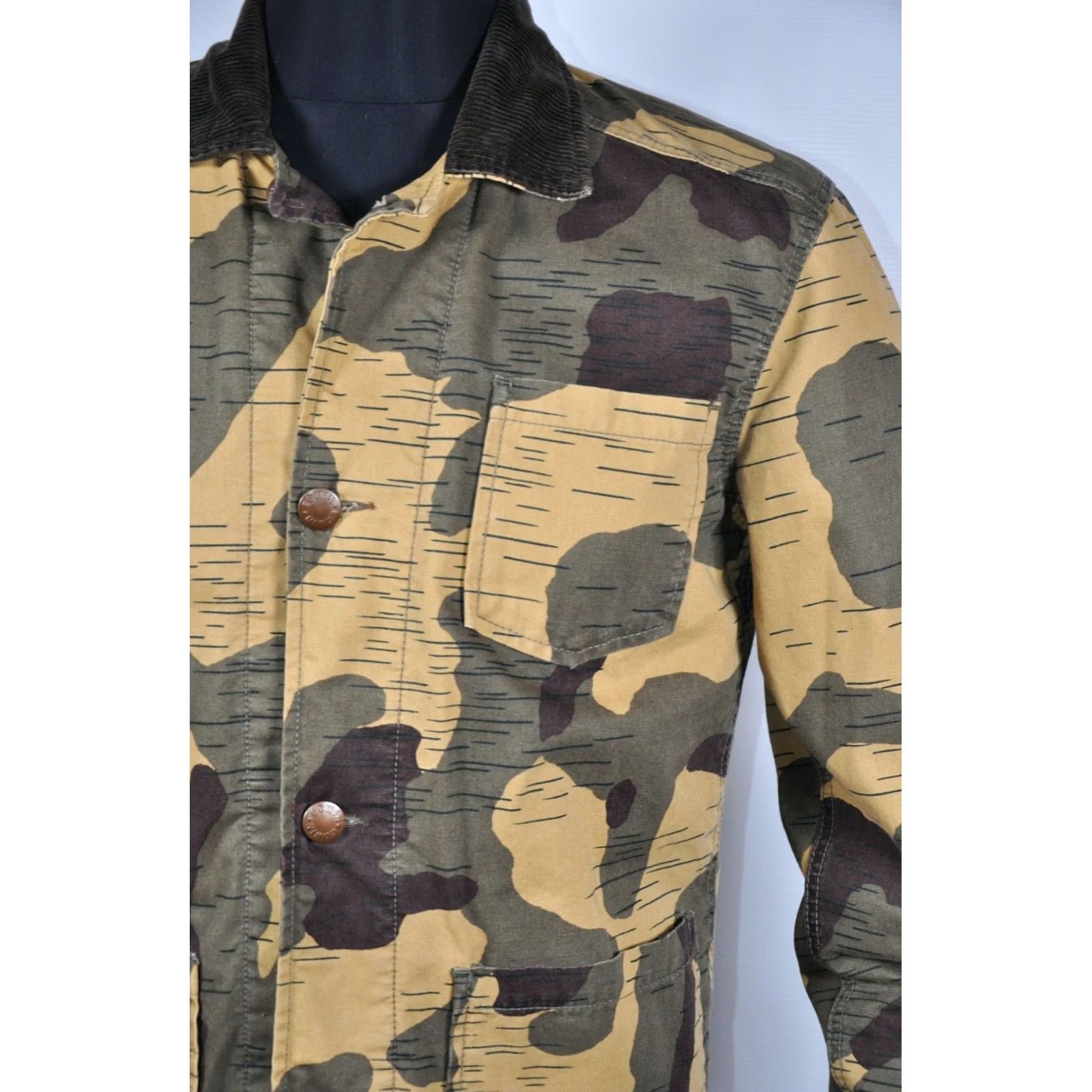 Edwin EDWIN Road Lined Jacket Camouflage Men's M Jacket Adult M Multicolor Camouflage Cotton 20%Wool 35%Acryl 45%Polyester Casual Mens Size US M / EU 48-50 / 2 - 6 Thumbnail