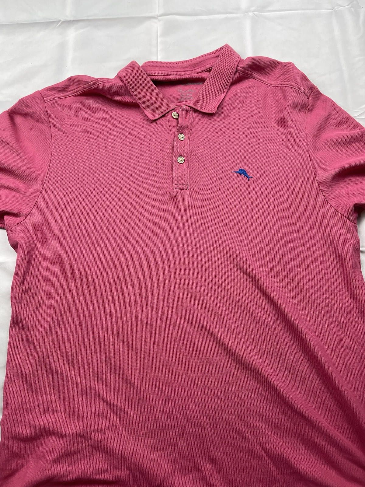 Tommy Bahama Tommy Bahama Polo Supima Cotton 2XL Men’s Red Size US XXL / EU 58 / 5 - 1 Thumbnail