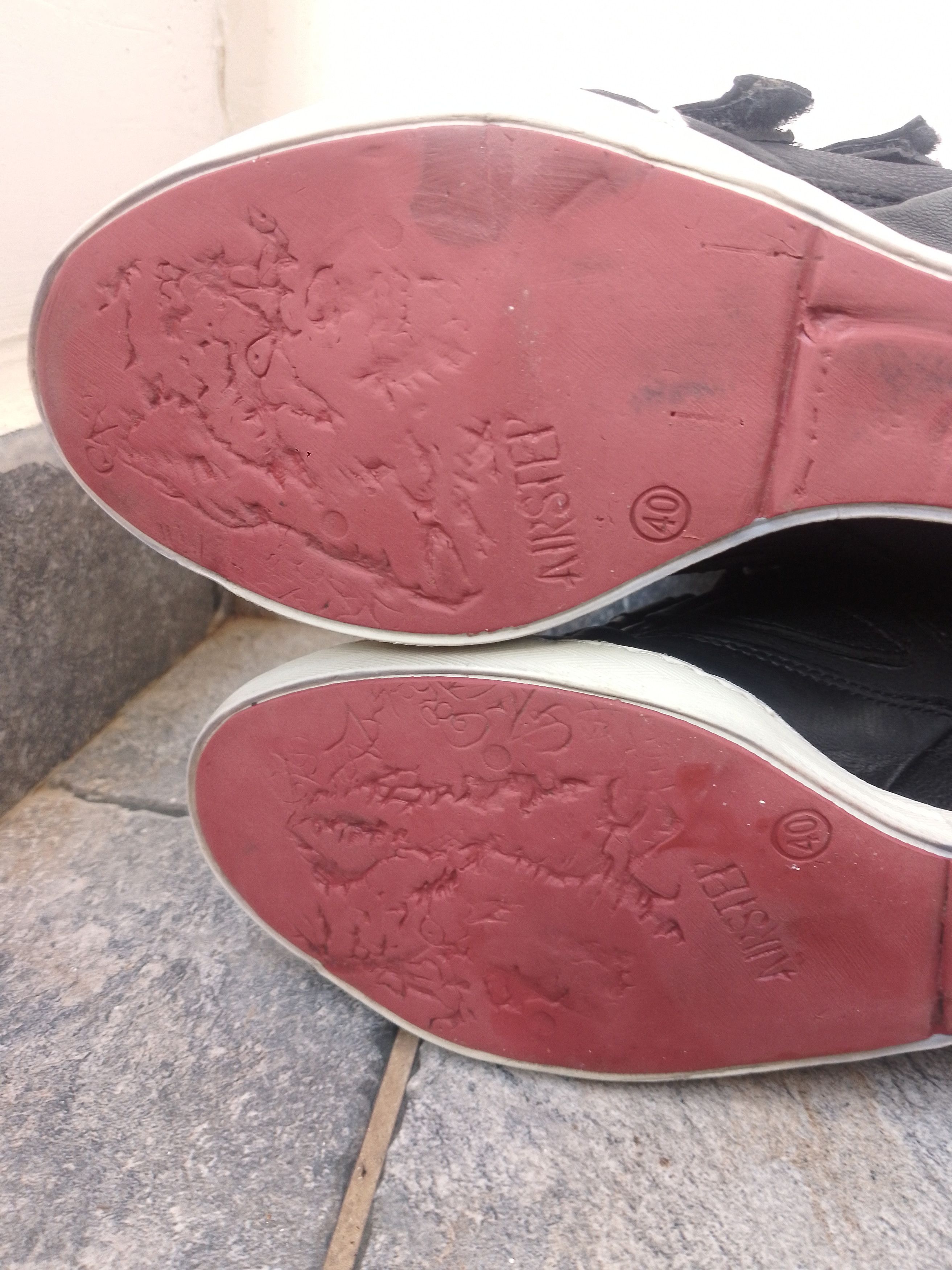 A.S.98 AS 98 leather wedge sneakers Size US 10 / IT 40 - 8 Thumbnail