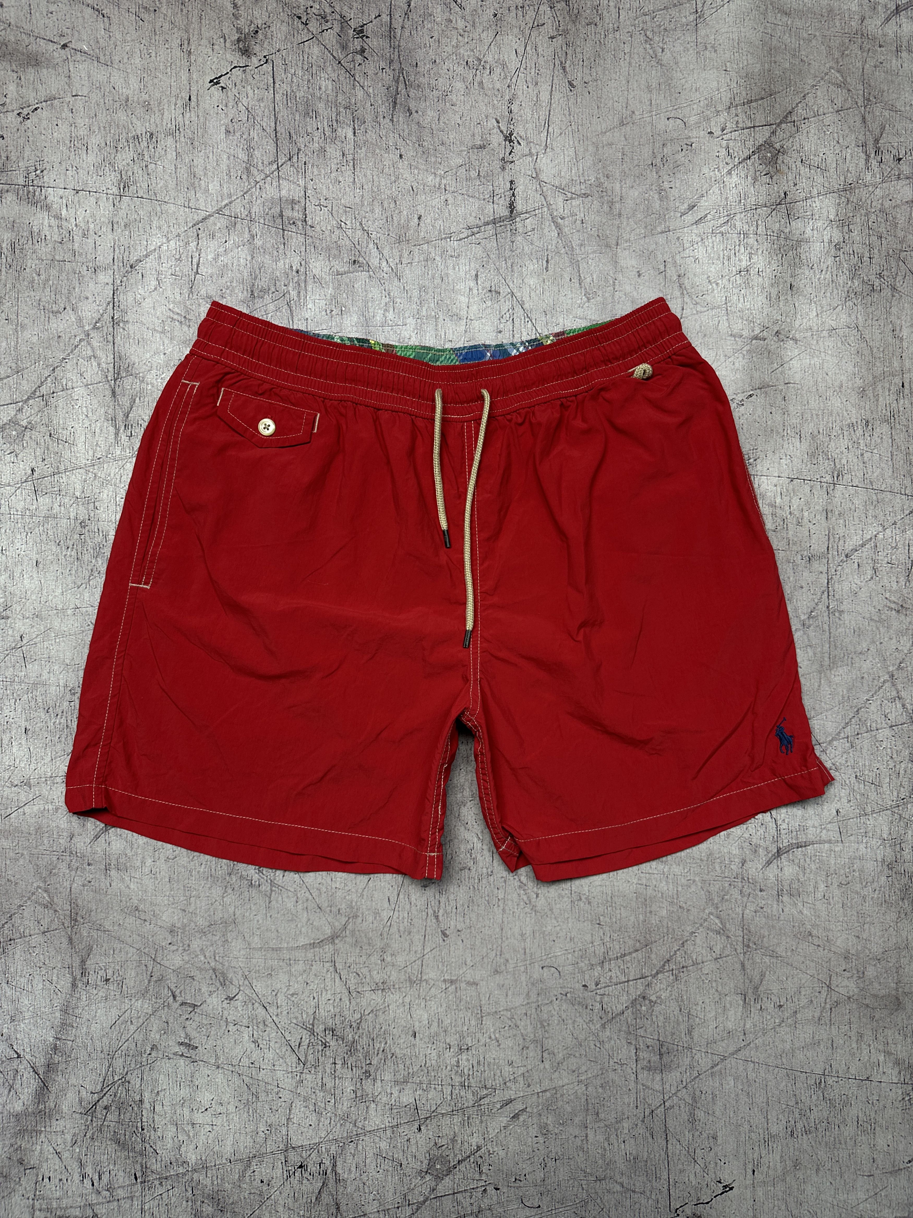 Polo Ralph Lauren Polo Ralph Lauren Mens Nylon Swimming Shorts Size US 34 / EU 50 - 1 Thumbnail