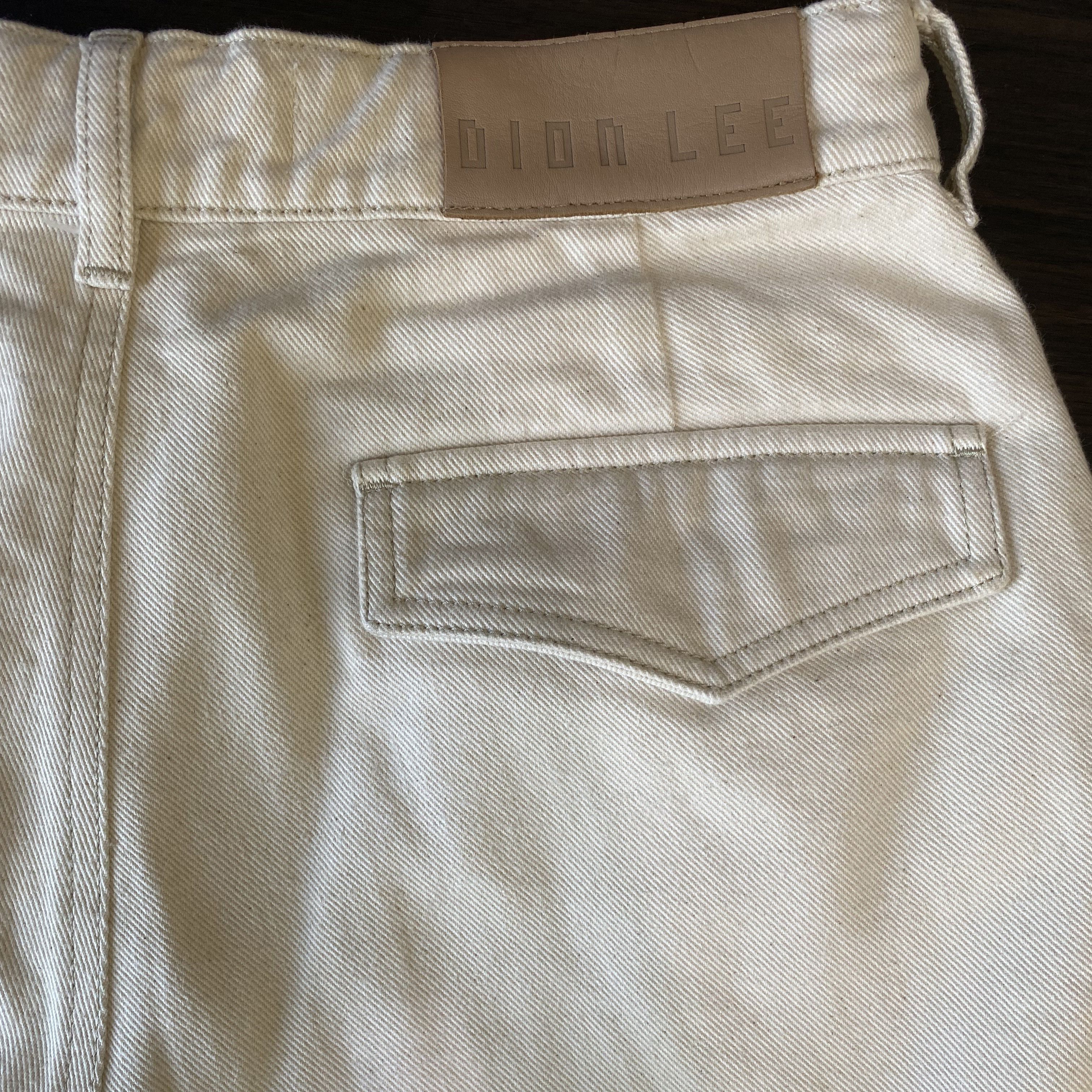 Dion Lee Natural Denim Parachute Jeans Pants Size 29" - 10 Thumbnail